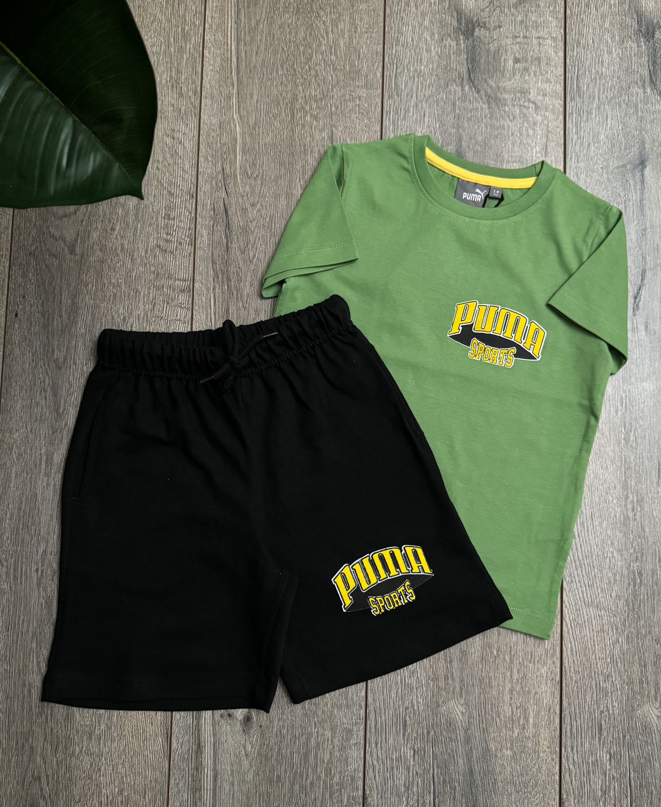 PUMA CREW NACK TSHIRT WITH SHORTS SET -54 SET