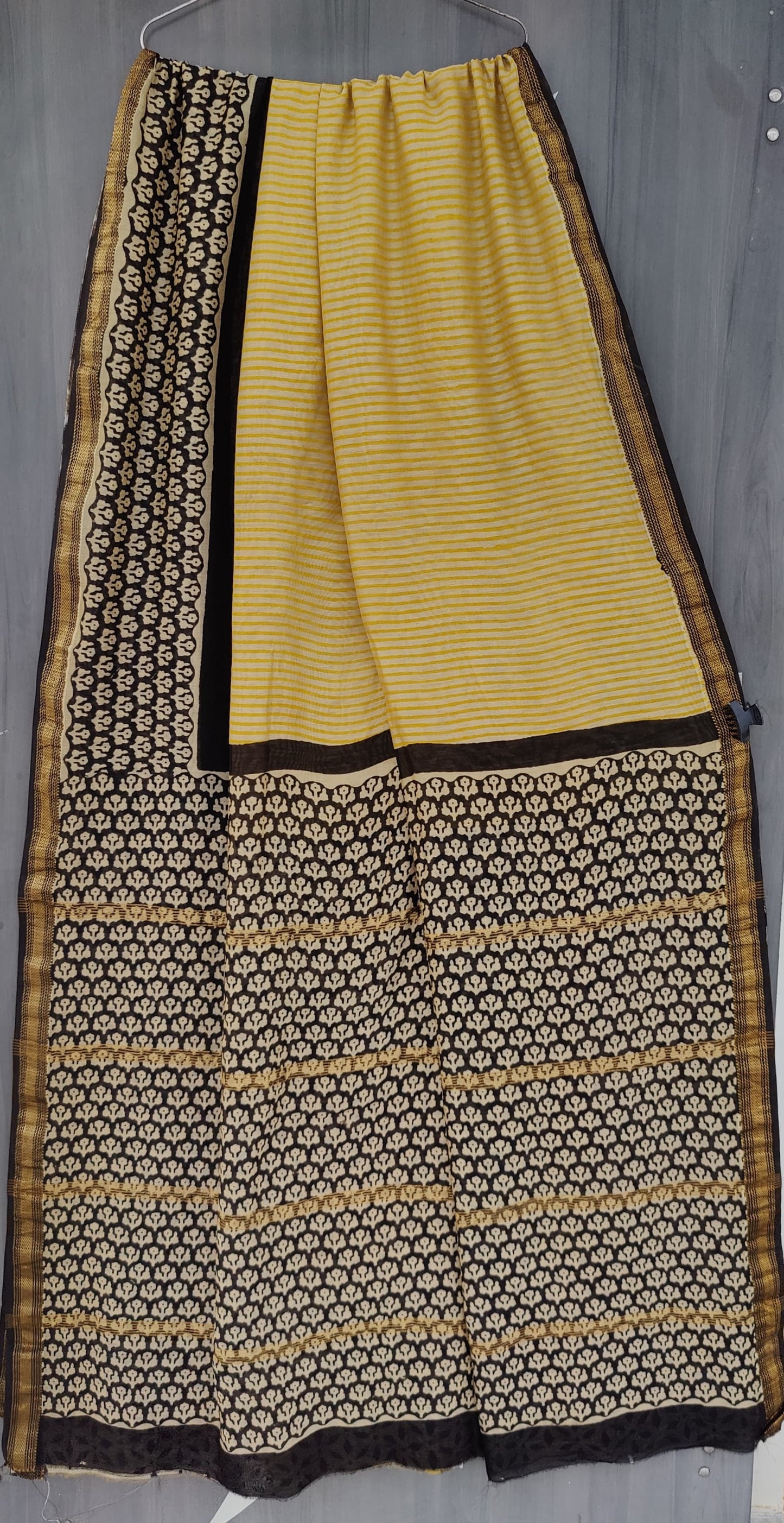 MHESHVARI HANDBLOCK PRINTED SAREE with B.P.-24PCS