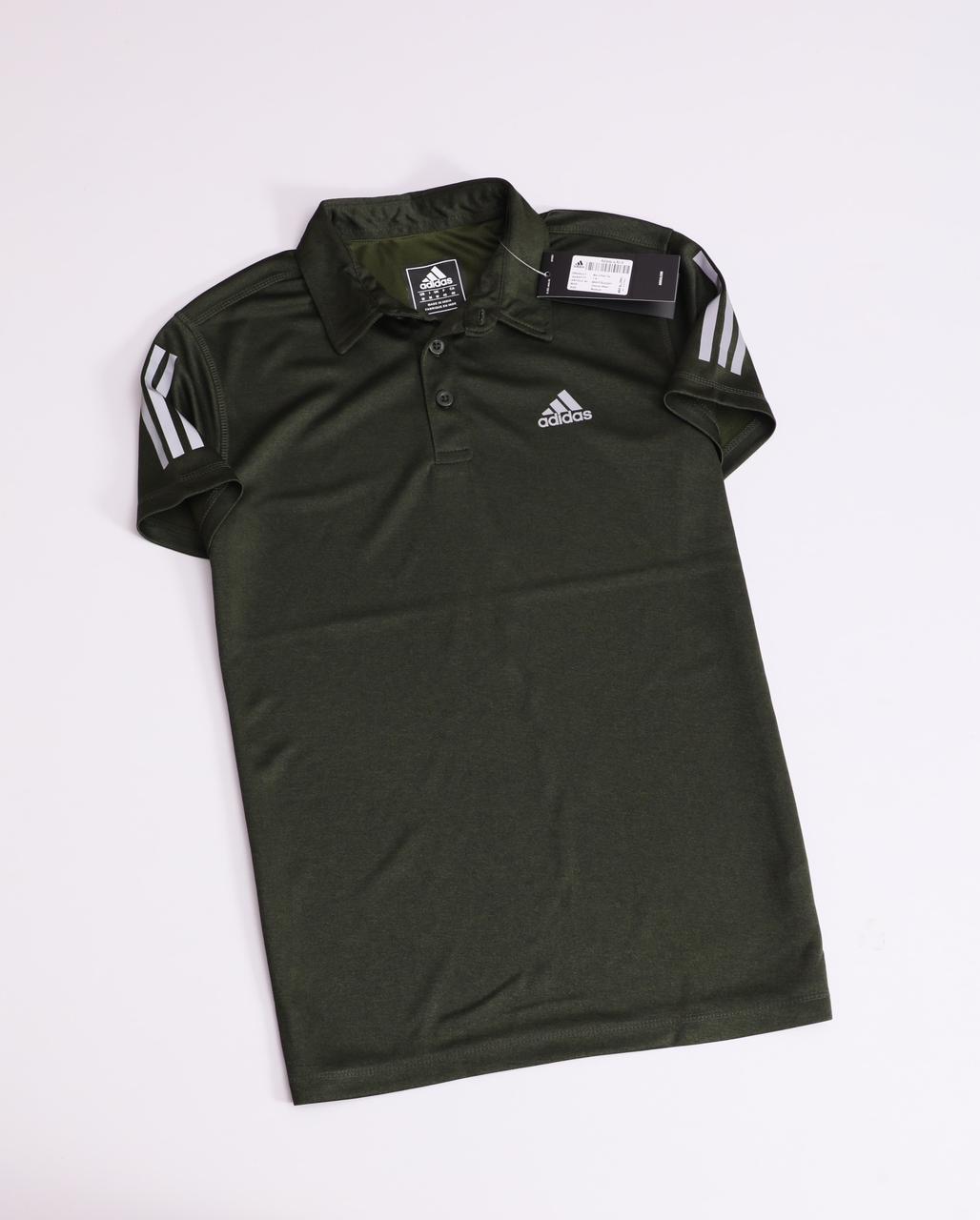 ADIDAS HIGH PREMIUM GRINDAL FOUR WAY STRECHABALE DRI FIT COLLAR T-SHIRT*-50PCS