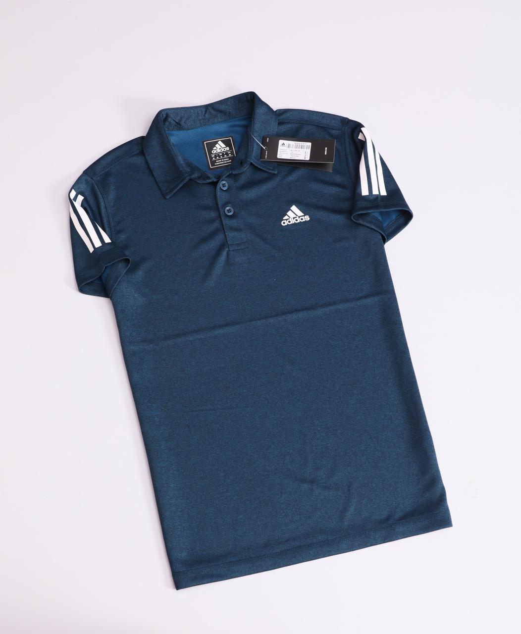 ADIDAS HIGH PREMIUM GRINDAL FOUR WAY STRECHABALE DRI FIT COLLAR T-SHIRT*-50PCS