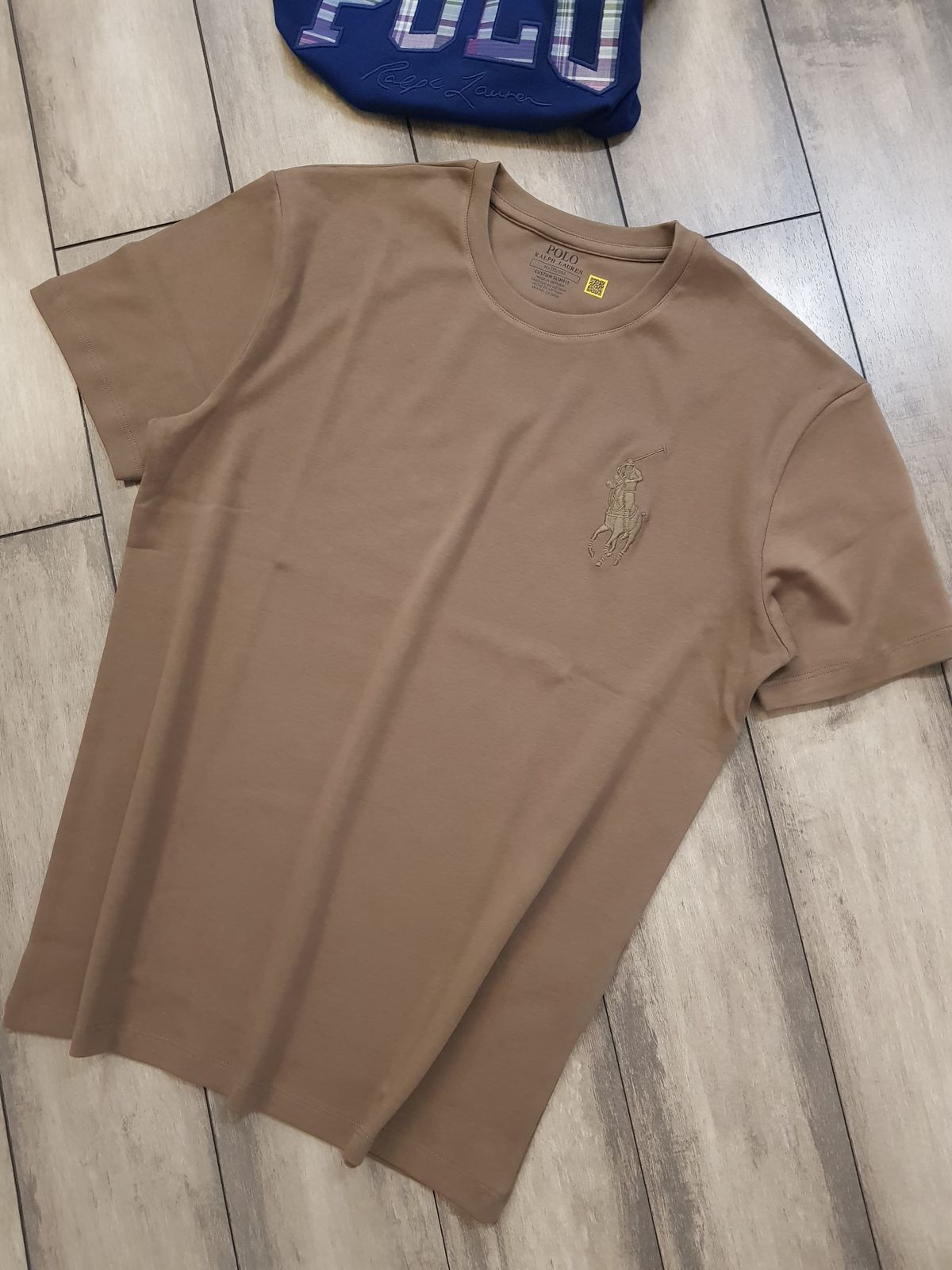 R.L.POLO INTERLOCK FABRIC ROUND NACK TSHIRT-68PCS