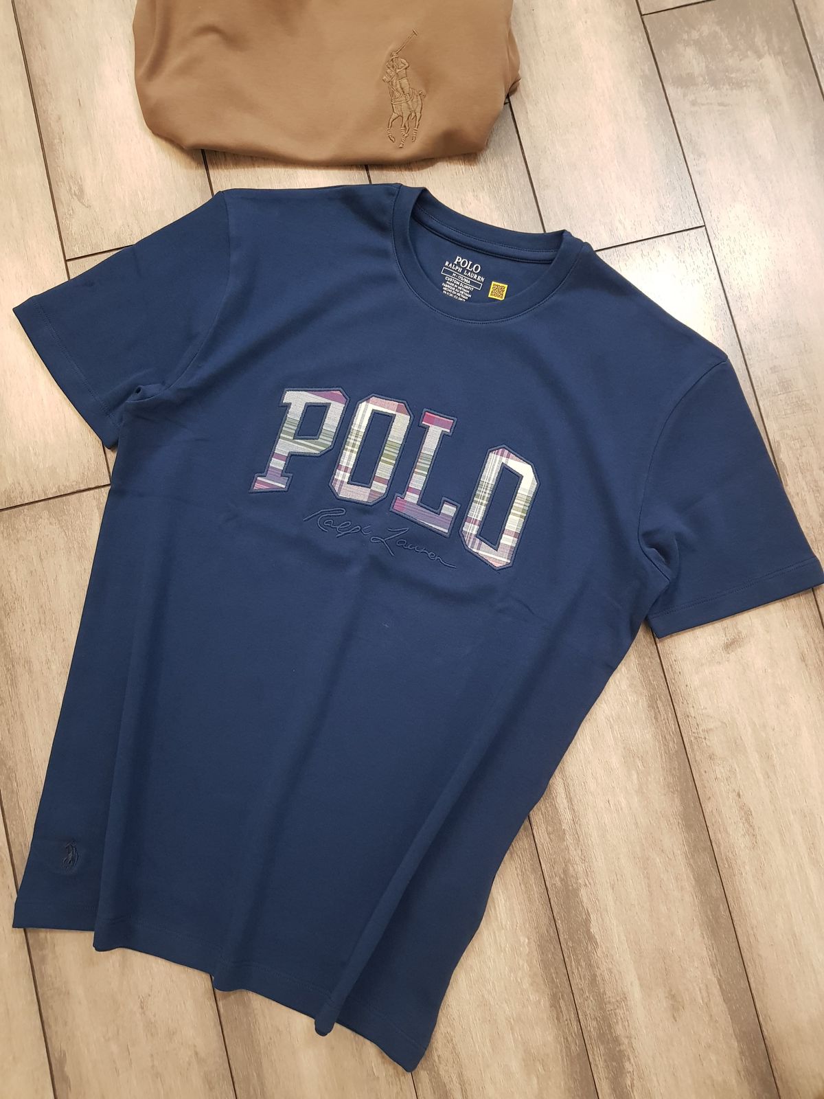 R.L.POLO INTERLOCK FABRIC ROUND NACK TSHIRT-68PCS