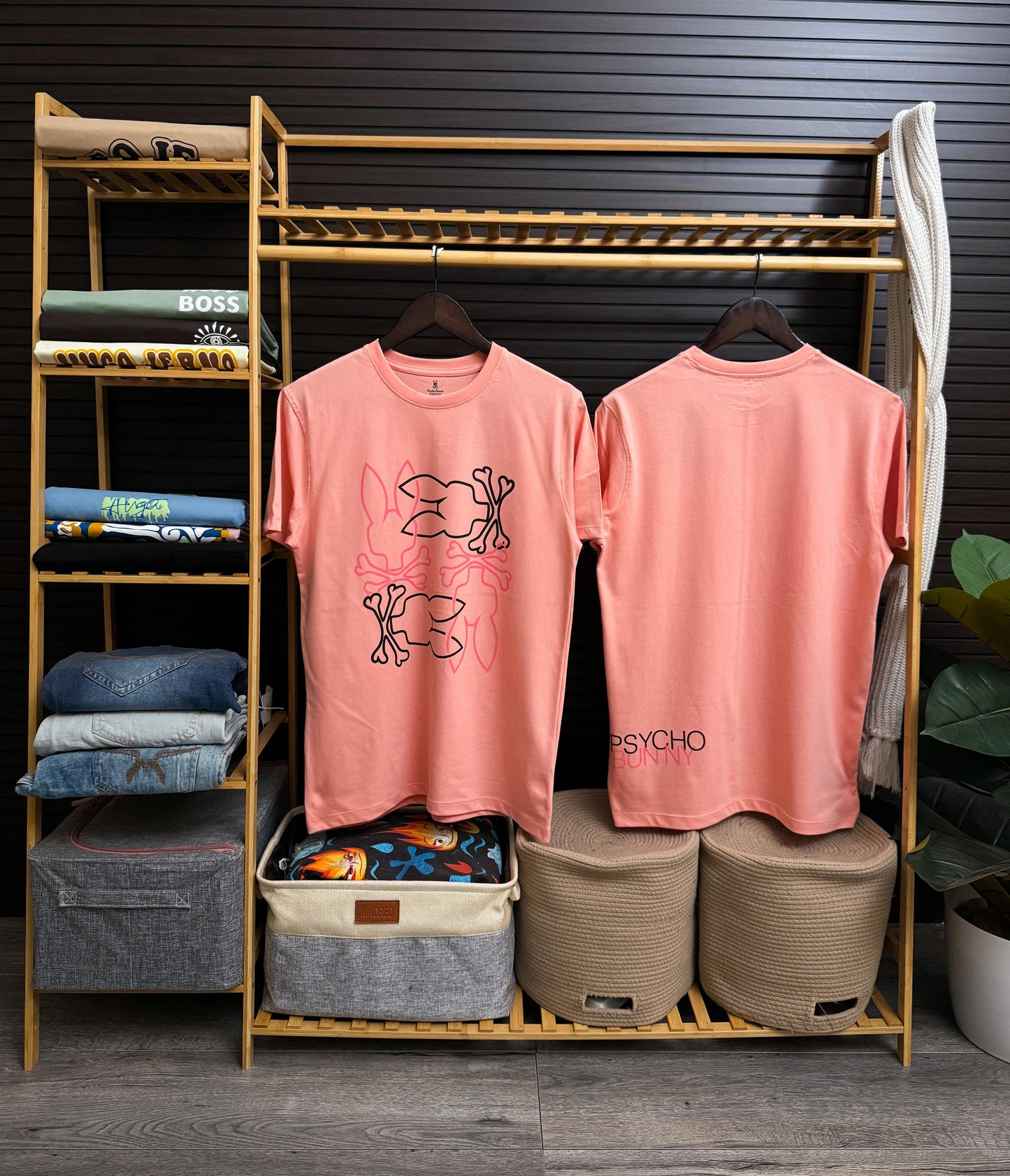 PSYCHOBUNNY CREW NACK TSHIRT-82PCS