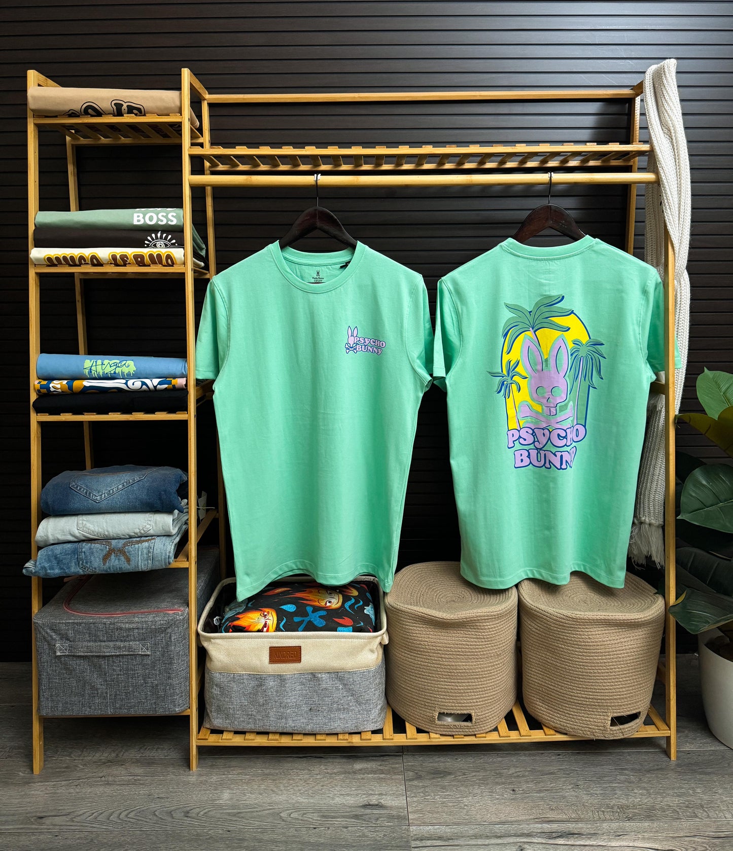 PSYCHOBUNNY CREW NACK TSHIRT-82PCS