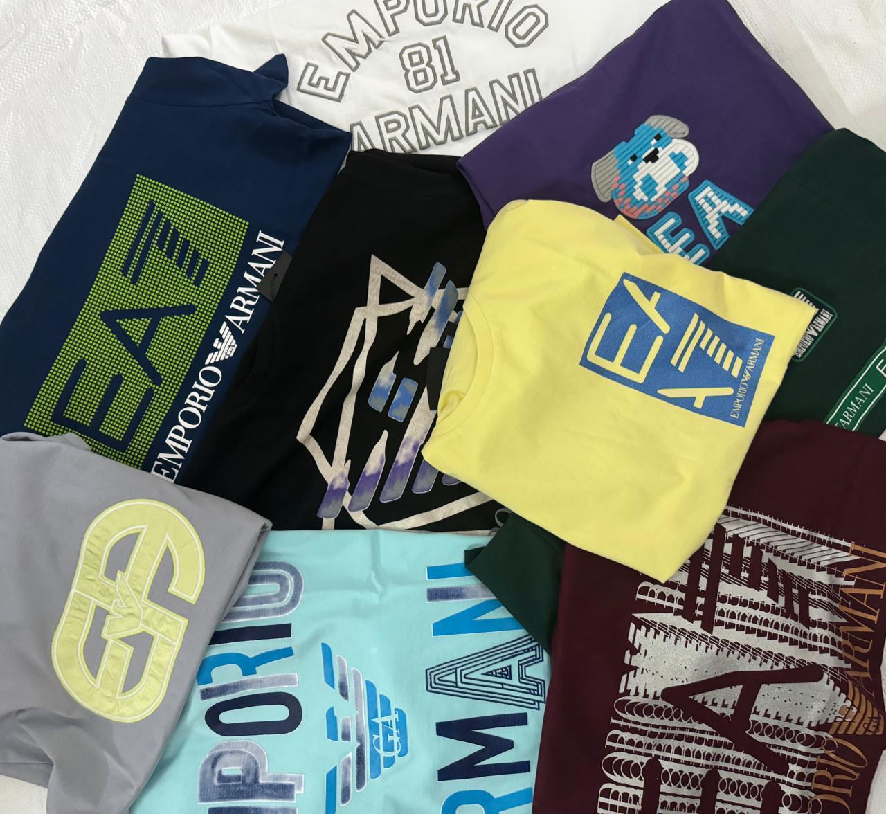 EMP ARMANI PRIMIUM CREW NACK TSHIRT -65PCS