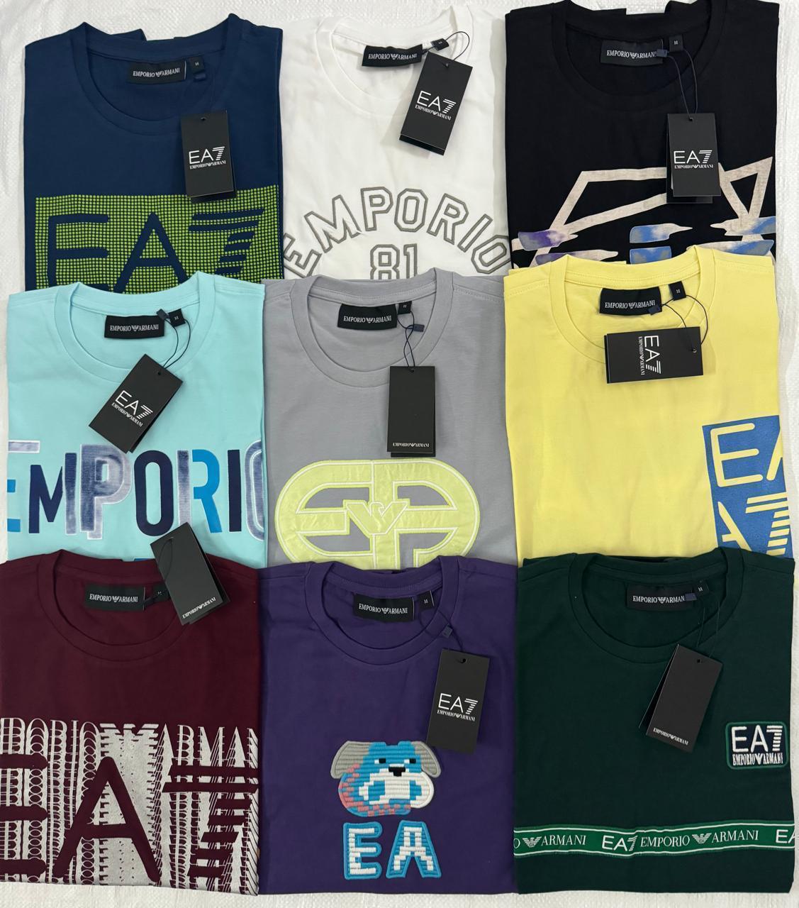 EMP ARMANI PRIMIUM CREW NACK TSHIRT -65PCS