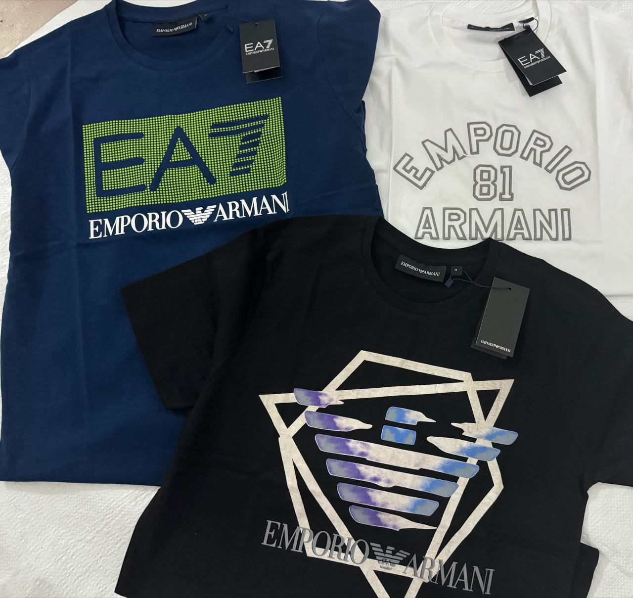 EMP ARMANI PRIMIUM CREW NACK TSHIRT -65PCS