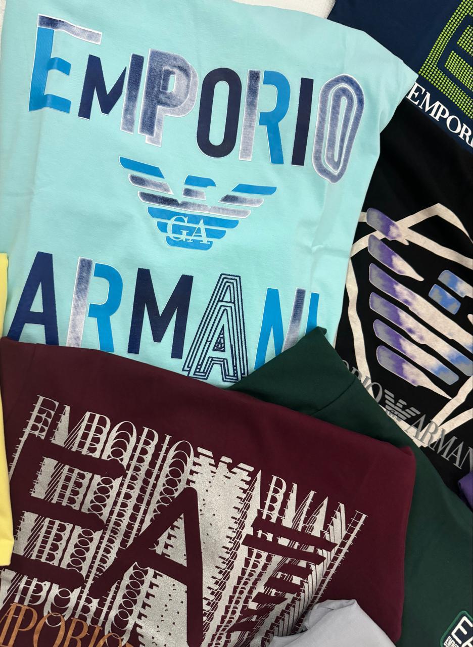 EMP ARMANI PRIMIUM CREW NACK TSHIRT -65PCS
