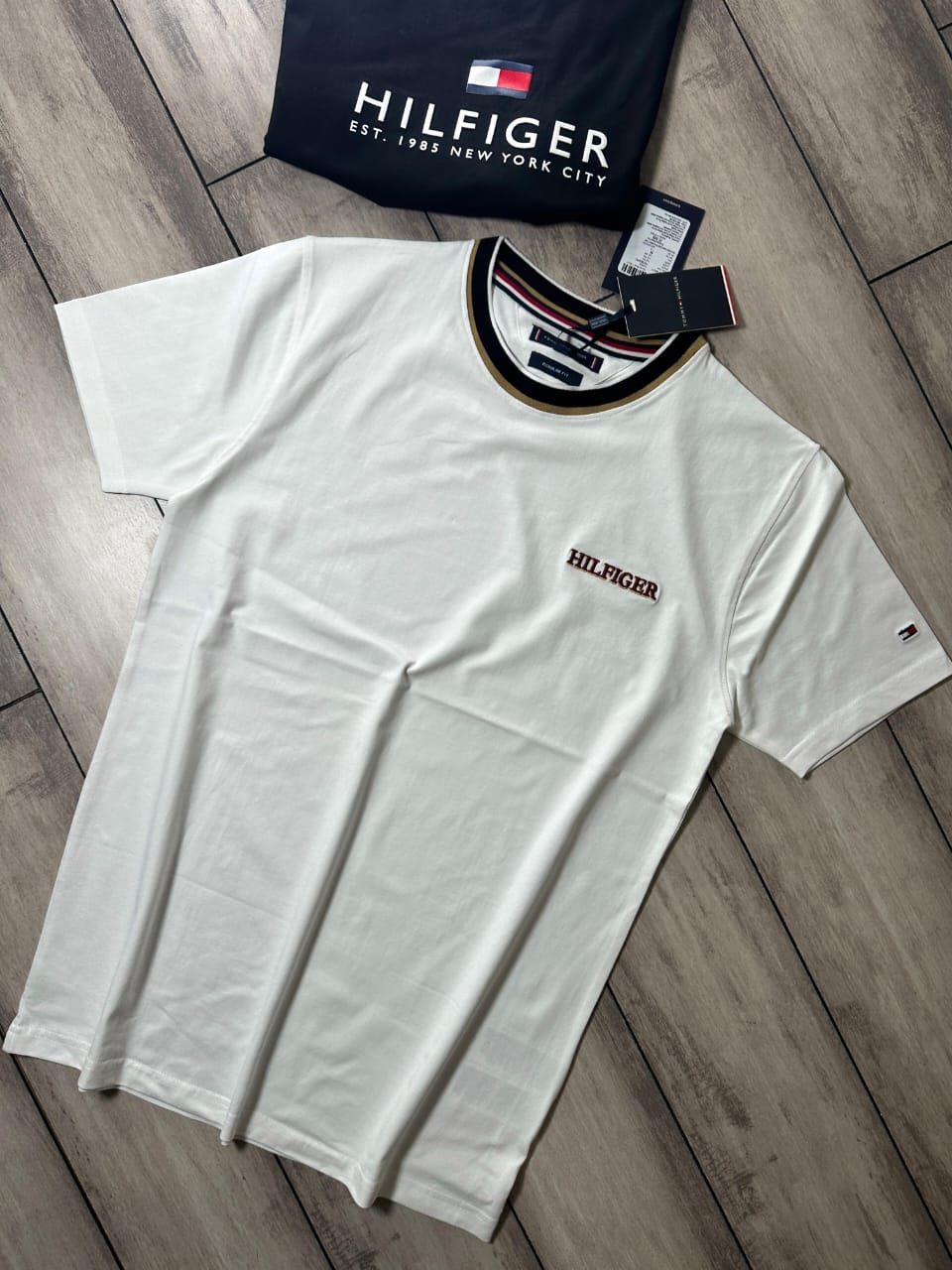 TOMMY LAYCRA JERSEY TSHIRT-45PCS SET