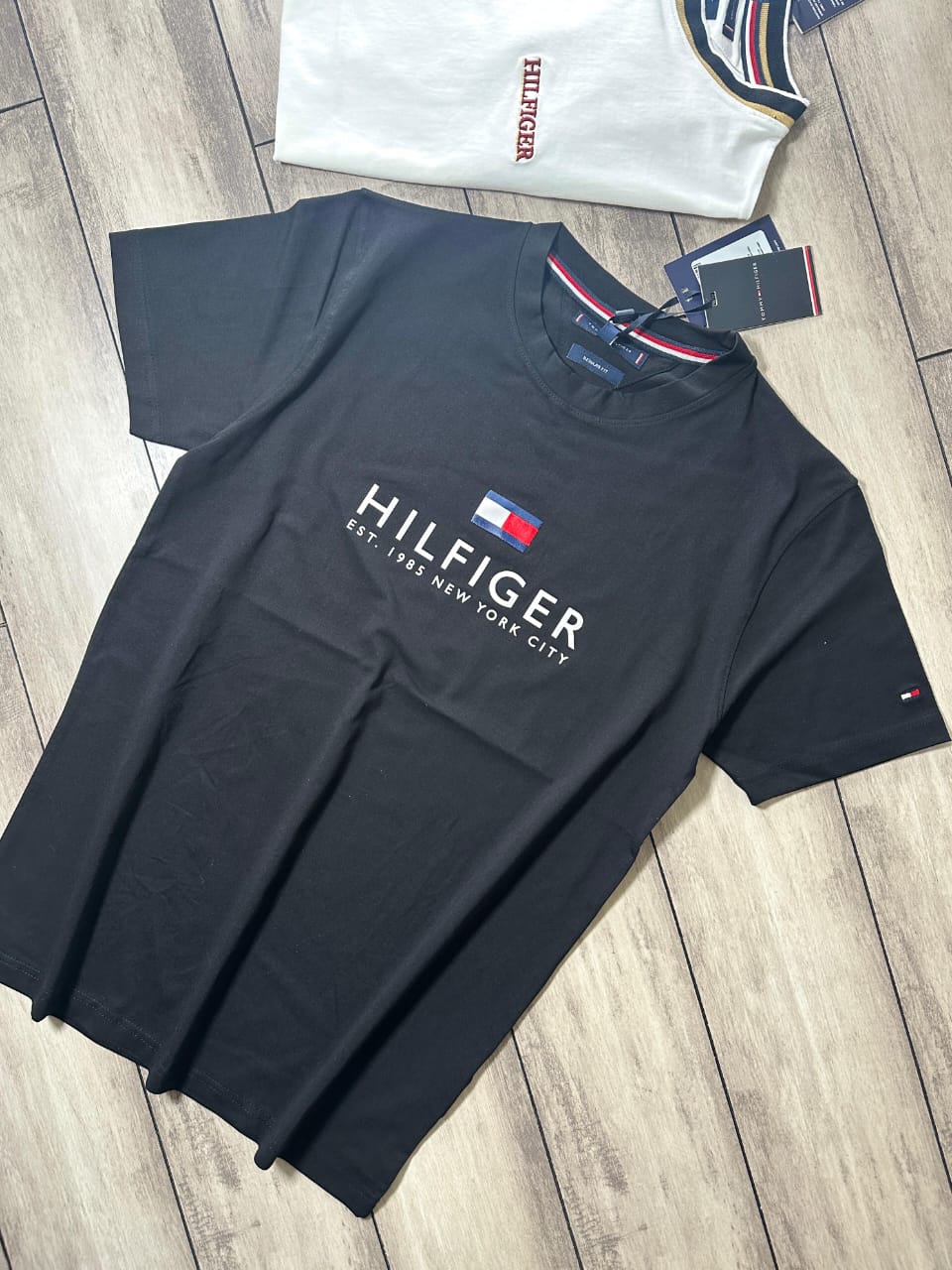 TOMMY LAYCRA JERSEY TSHIRT-45PCS SET