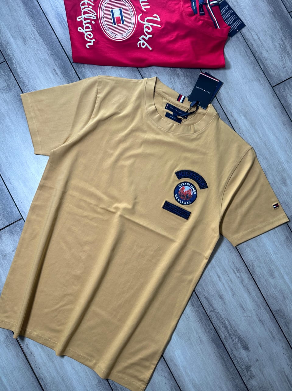 TOMMY LAYCRA JERSEY TSHIRT-45PCS SET