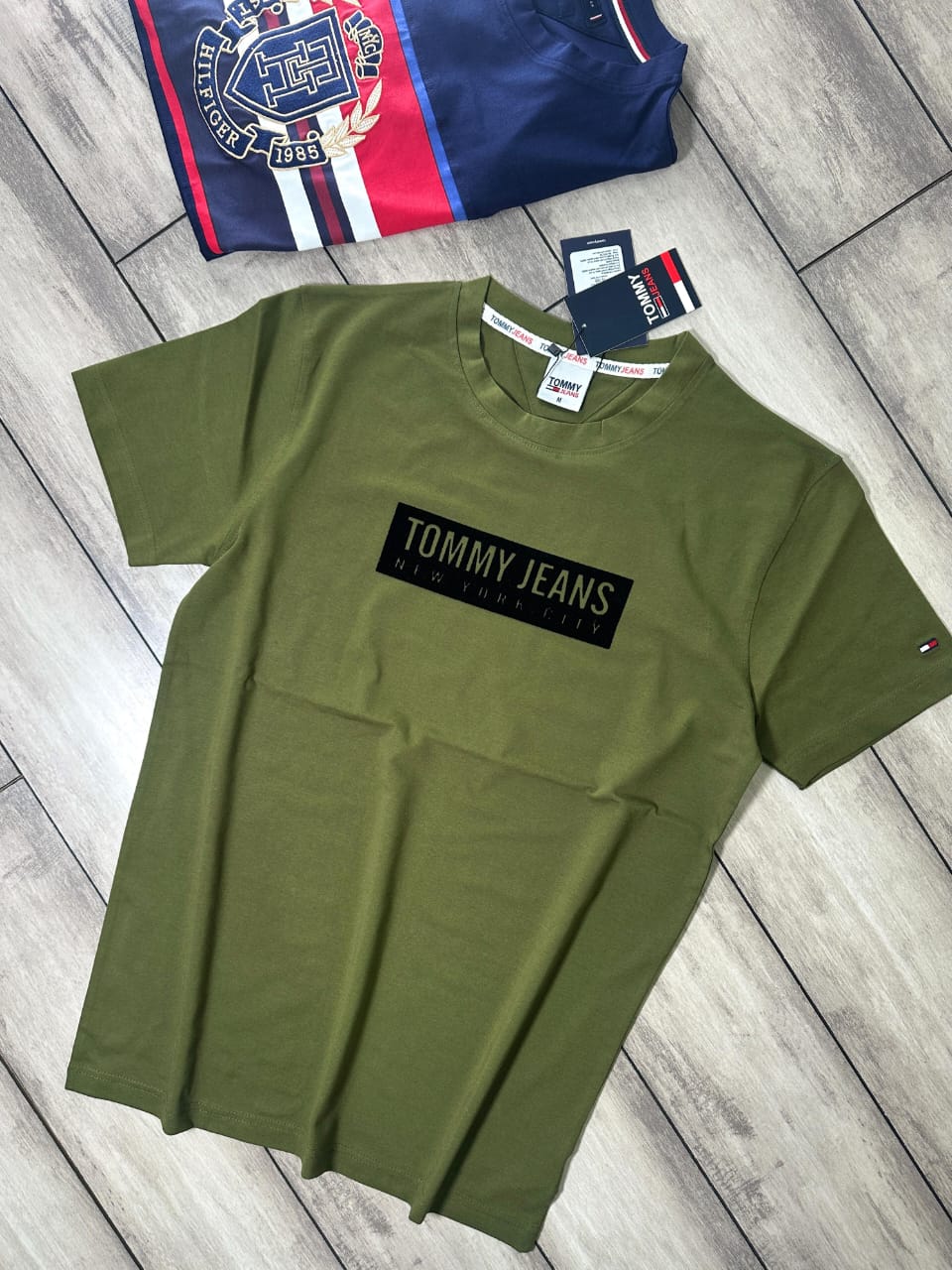 TOMMY LAYCRA JERSEY TSHIRT-45PCS SET