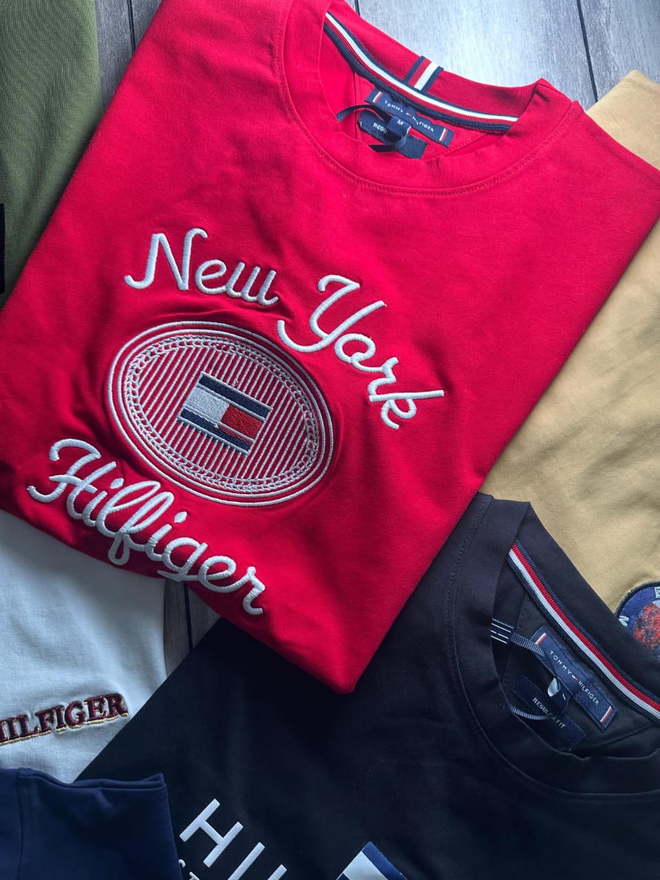 TOMMY LAYCRA JERSEY TSHIRT-45PCS SET