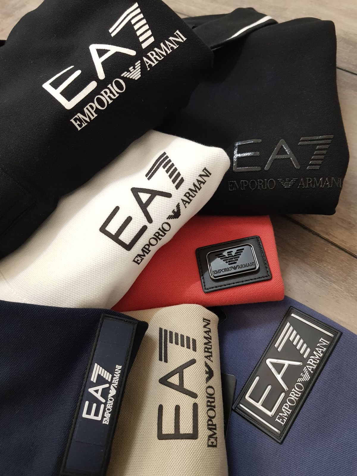 EMPORIO ARMANI POLO NACK TSHIRT-53 PCS SET