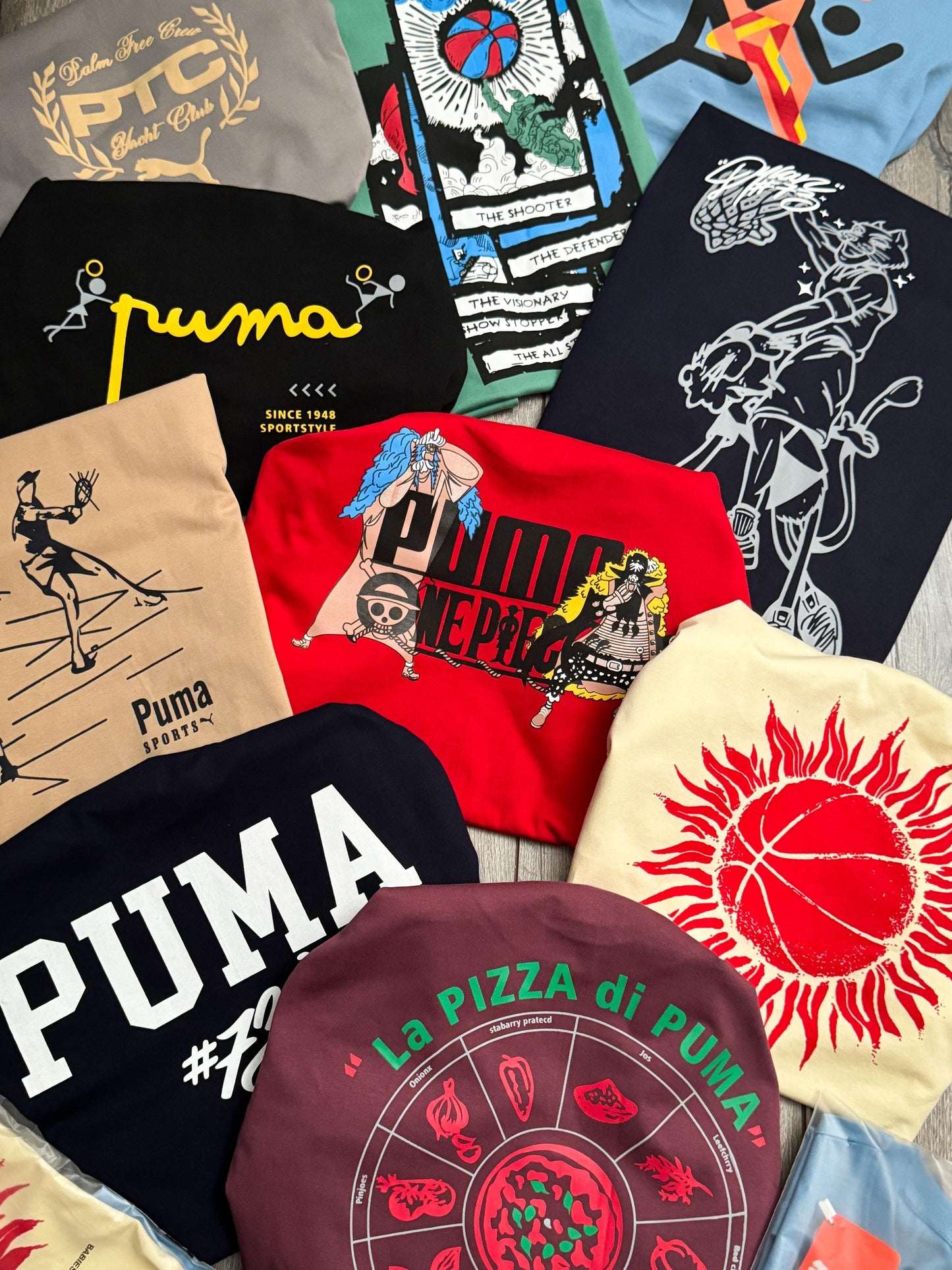 PUMA CREW NECK SMALL CATLOGE -36PCS SET
