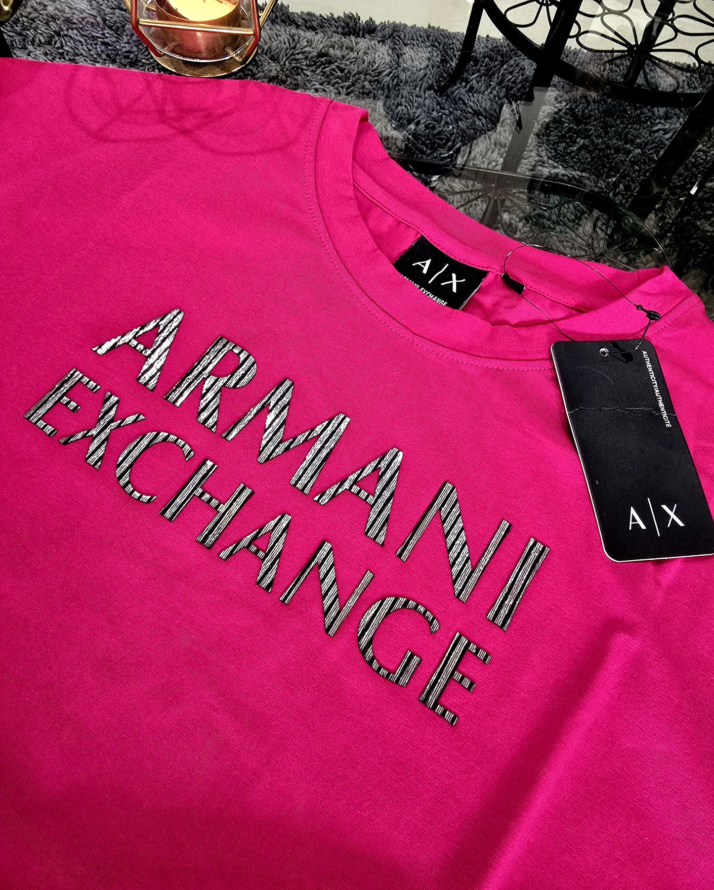 WOMENS ARAMANI EX.OVERSIZE TSHIRT-66PCS