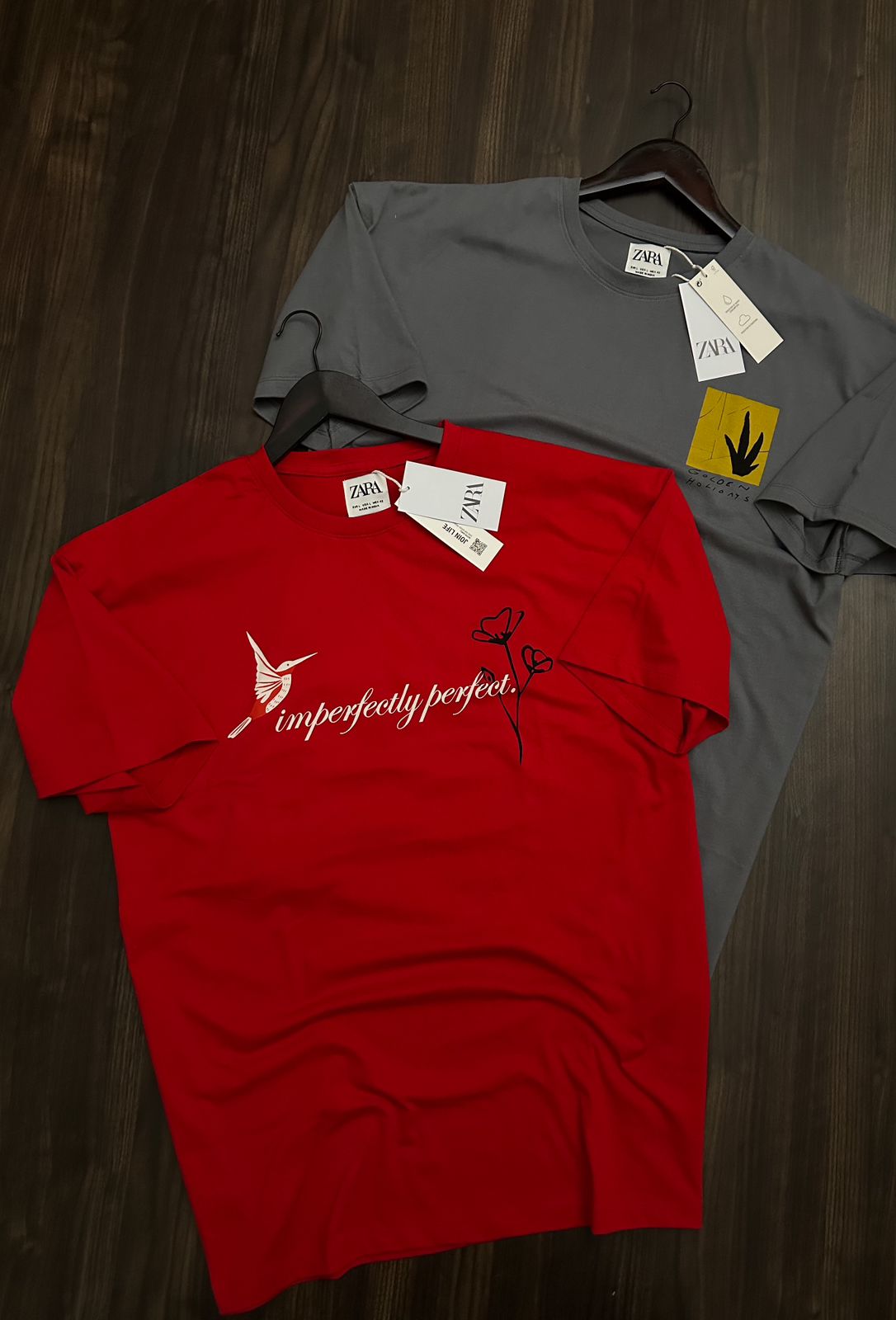 ZARAMAN ROUND NACK TSHIRT -50PCS