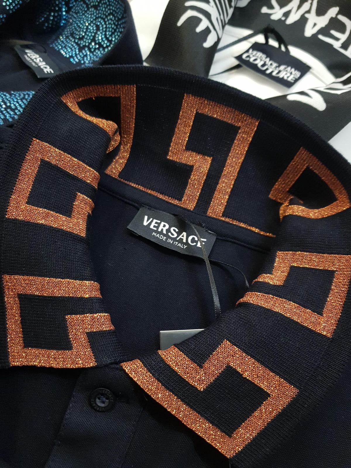MENS VERSACE JEANS COUTURE POLO TSHIRT-53PCS SET