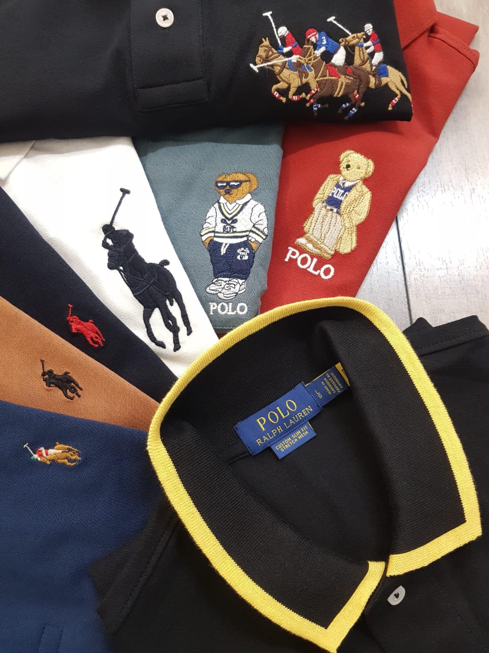R.L.POLO BIG PONY TSHIRT-68PCS