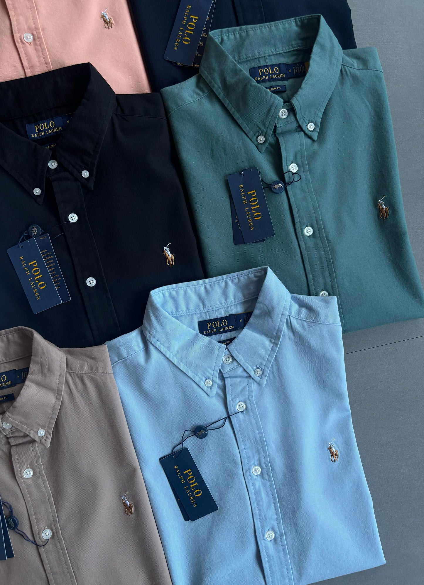 RALPH LAUREN OXFORD SHIRT-90 PCS SET