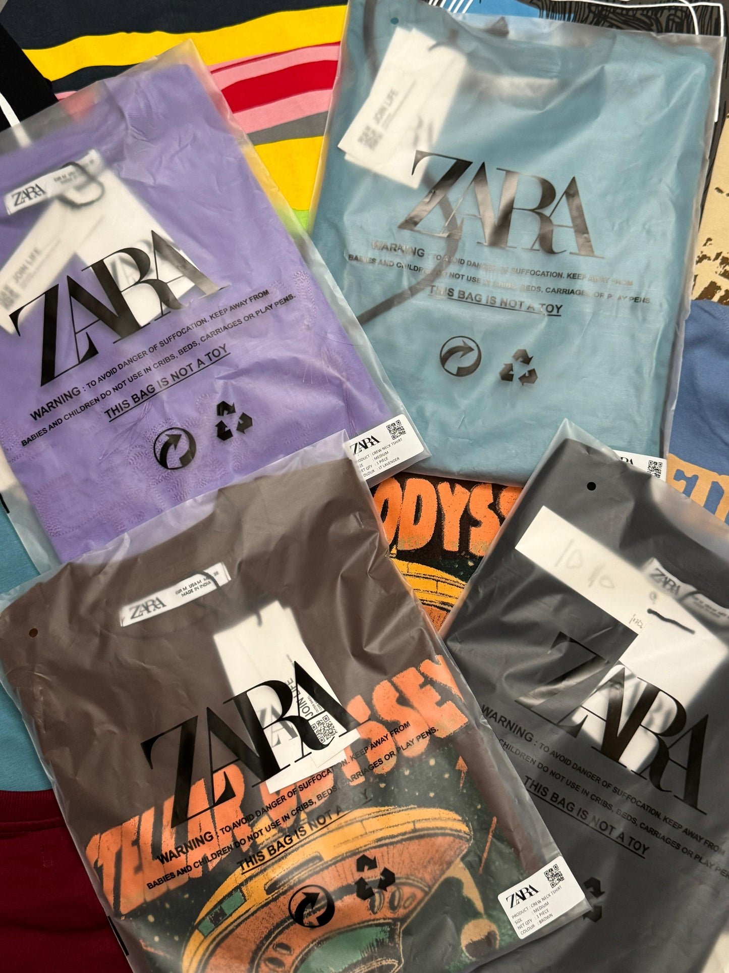 ZARAMAN CREW NACK PRIMIUM TSHIRT-84PCS
