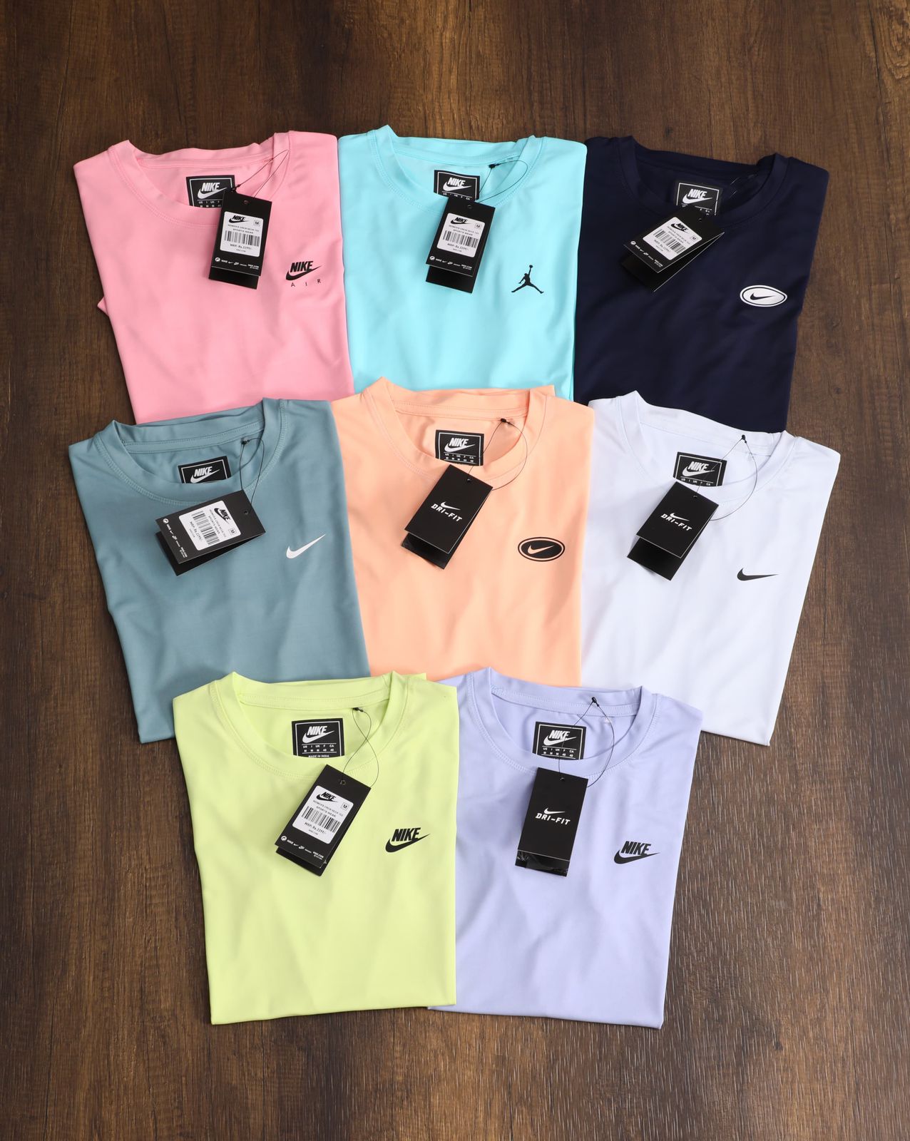 NIKE WOMEN ROUND NACK POLYESTER DRY FIT TSHIRT-72PCS