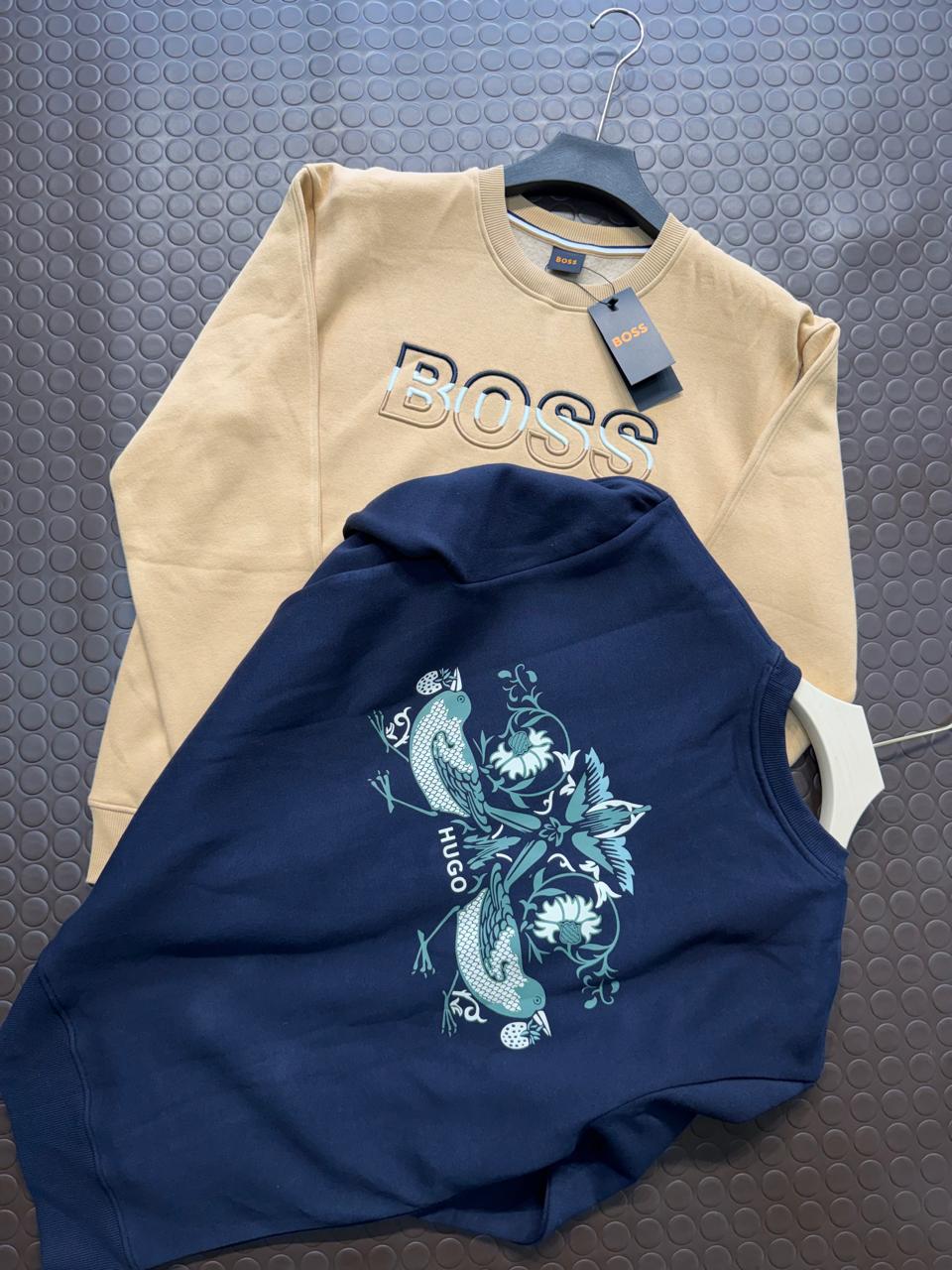 MENS HUGO SWEATSHIRT -60PCS