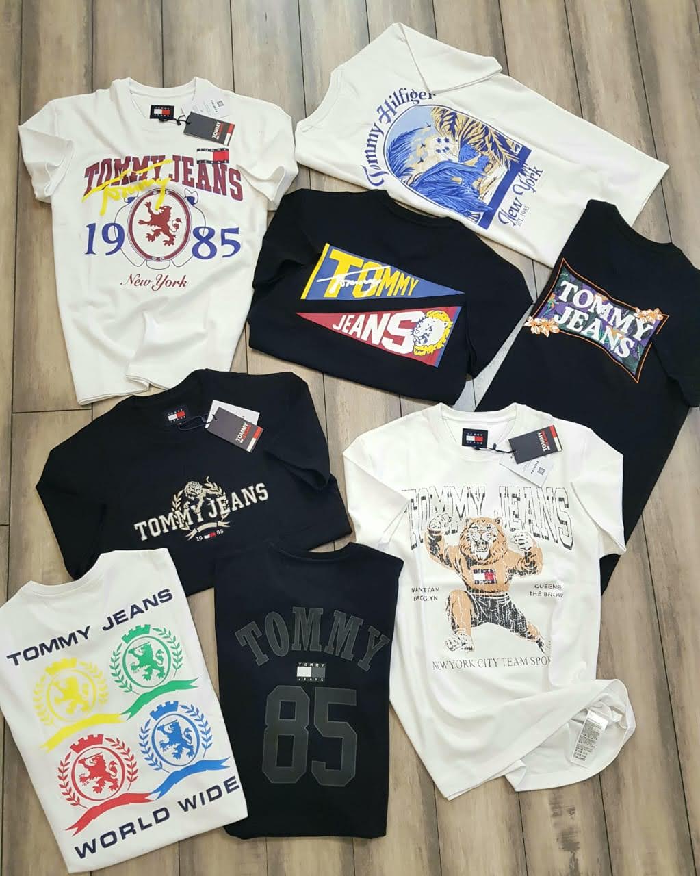 MENS TOMMY HILFIGURE ROUND NACK TSHIRT -68PCS SET