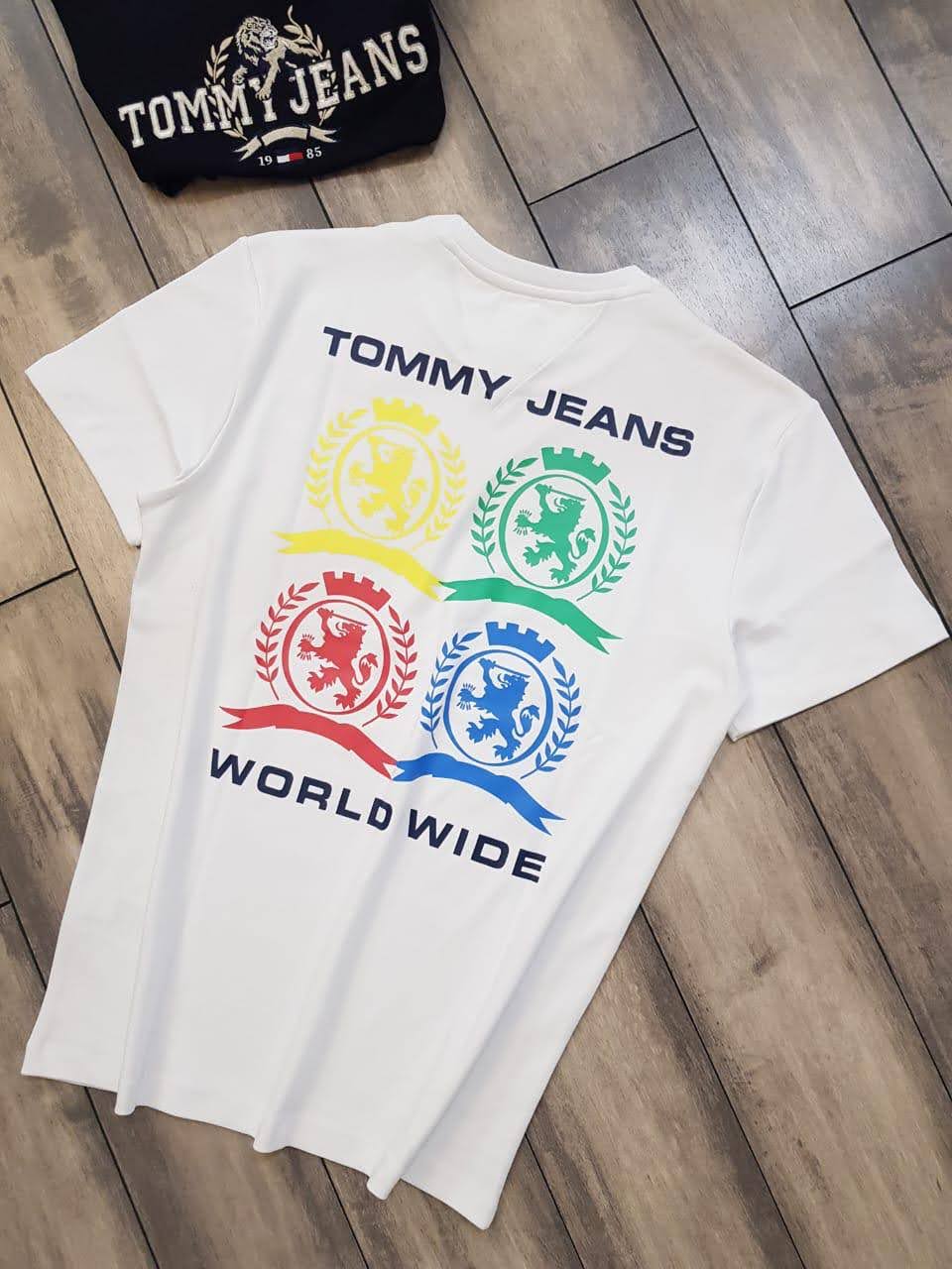 MENS TOMMY HILFIGURE ROUND NACK TSHIRT -68PCS SET