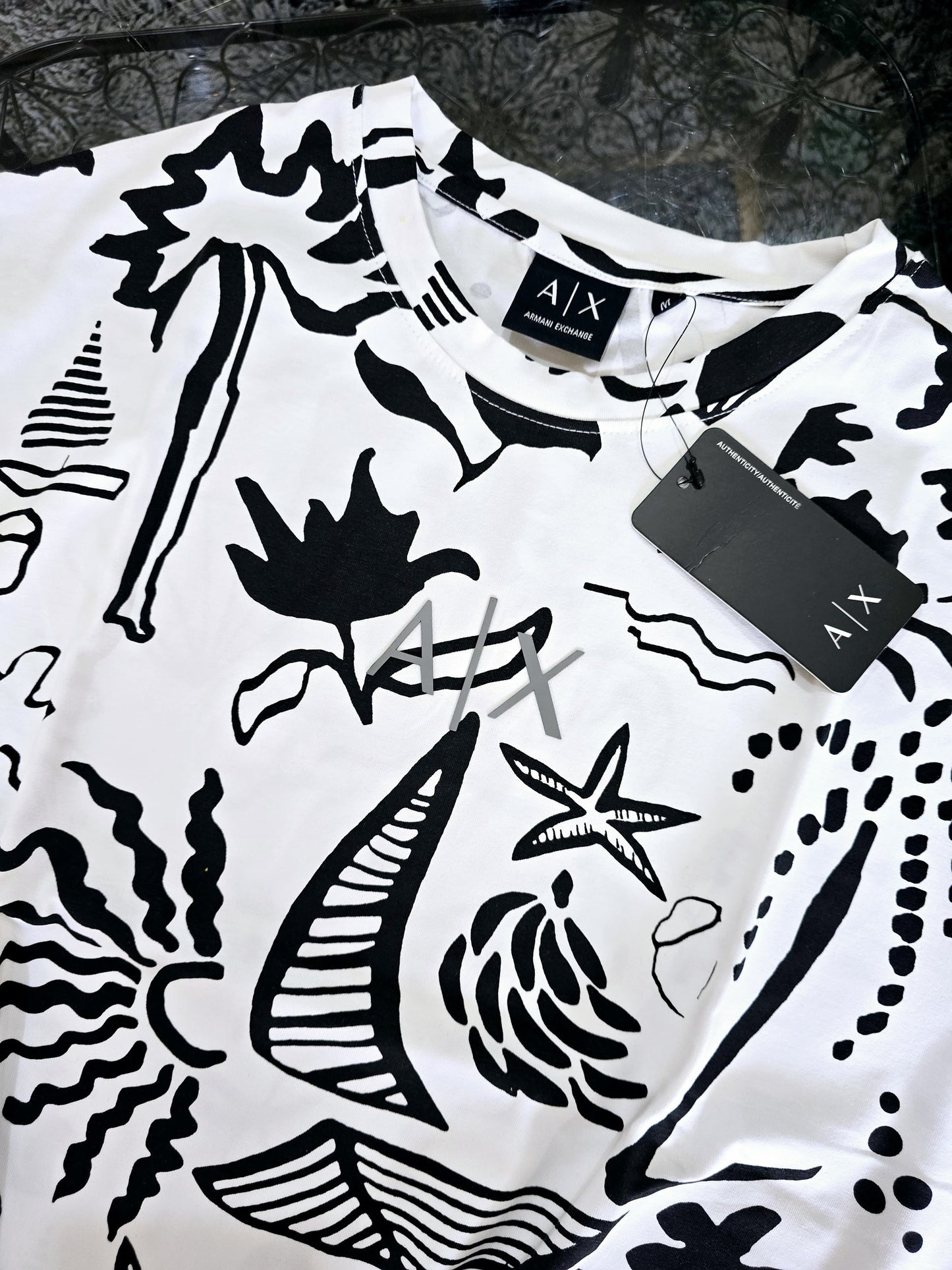 WOMENS ARAMANI EX.OVERSIZE TSHIRT-66PCS