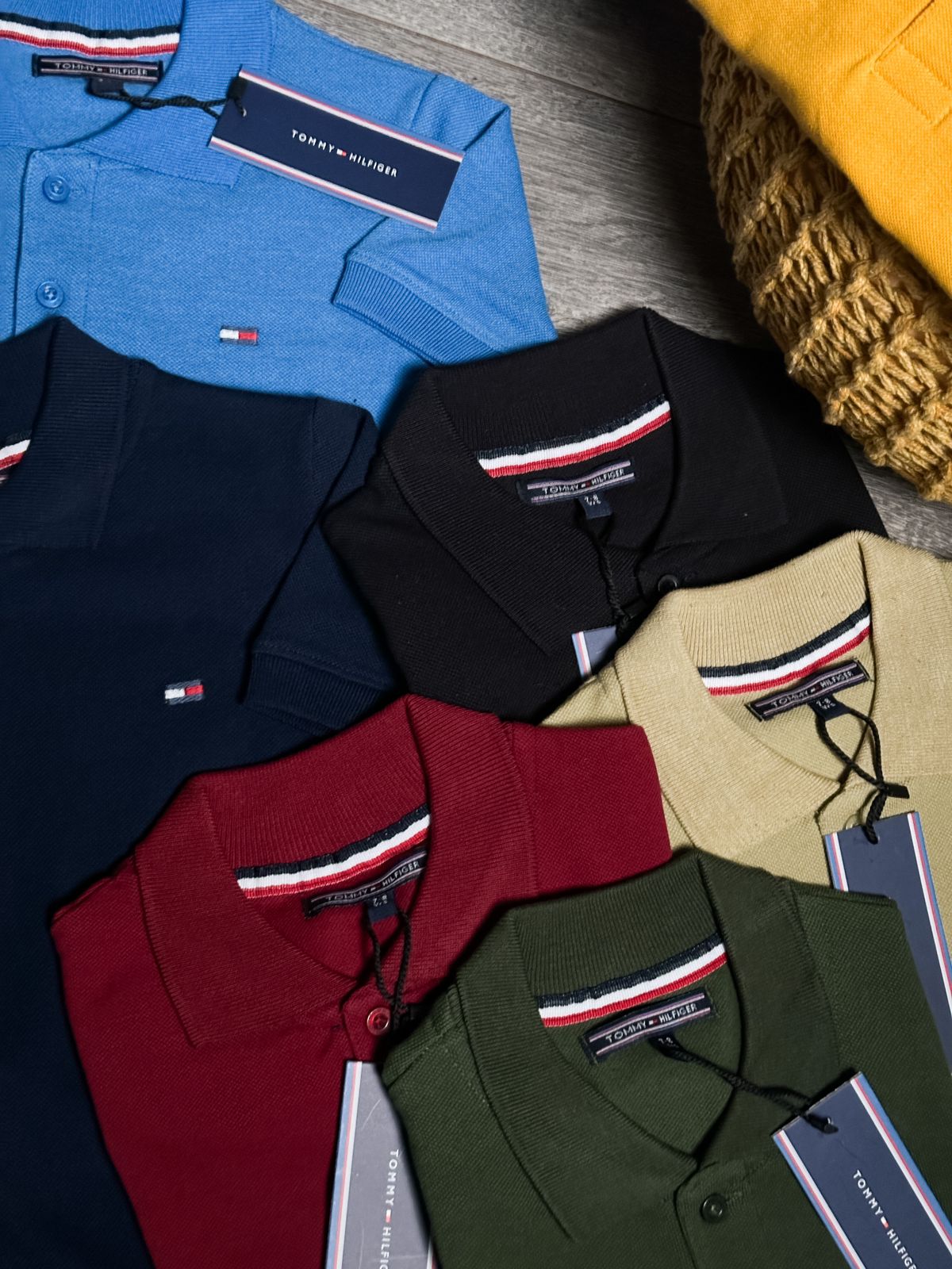 TOMMY BOYS POLO TEES-92PCS