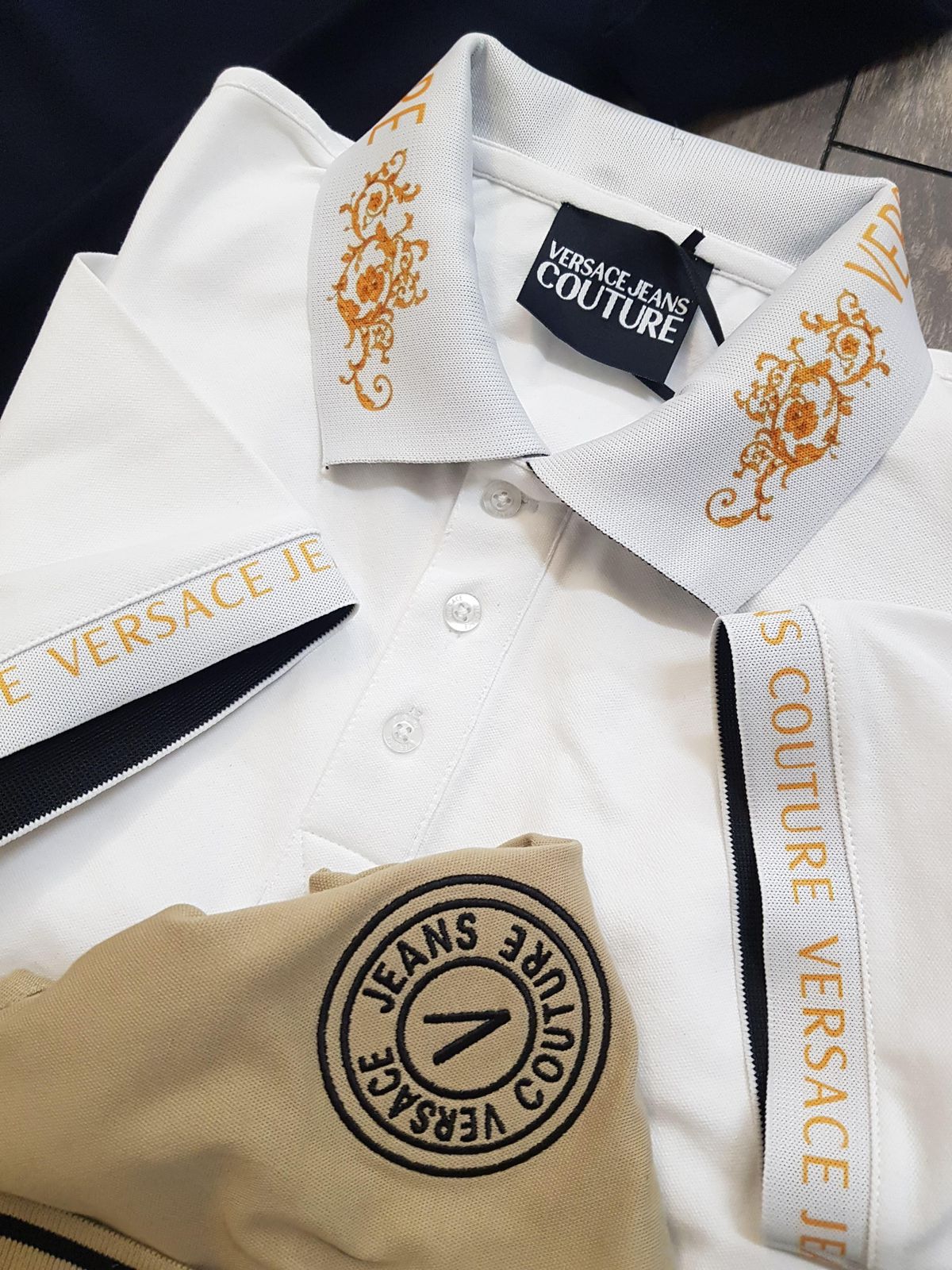 MENS VERSACE JEANS COUTURE POLO TSHIRT-53PCS SET