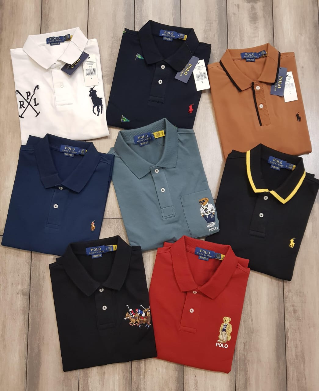 R.L.POLO BIG PONY TSHIRT-68PCS