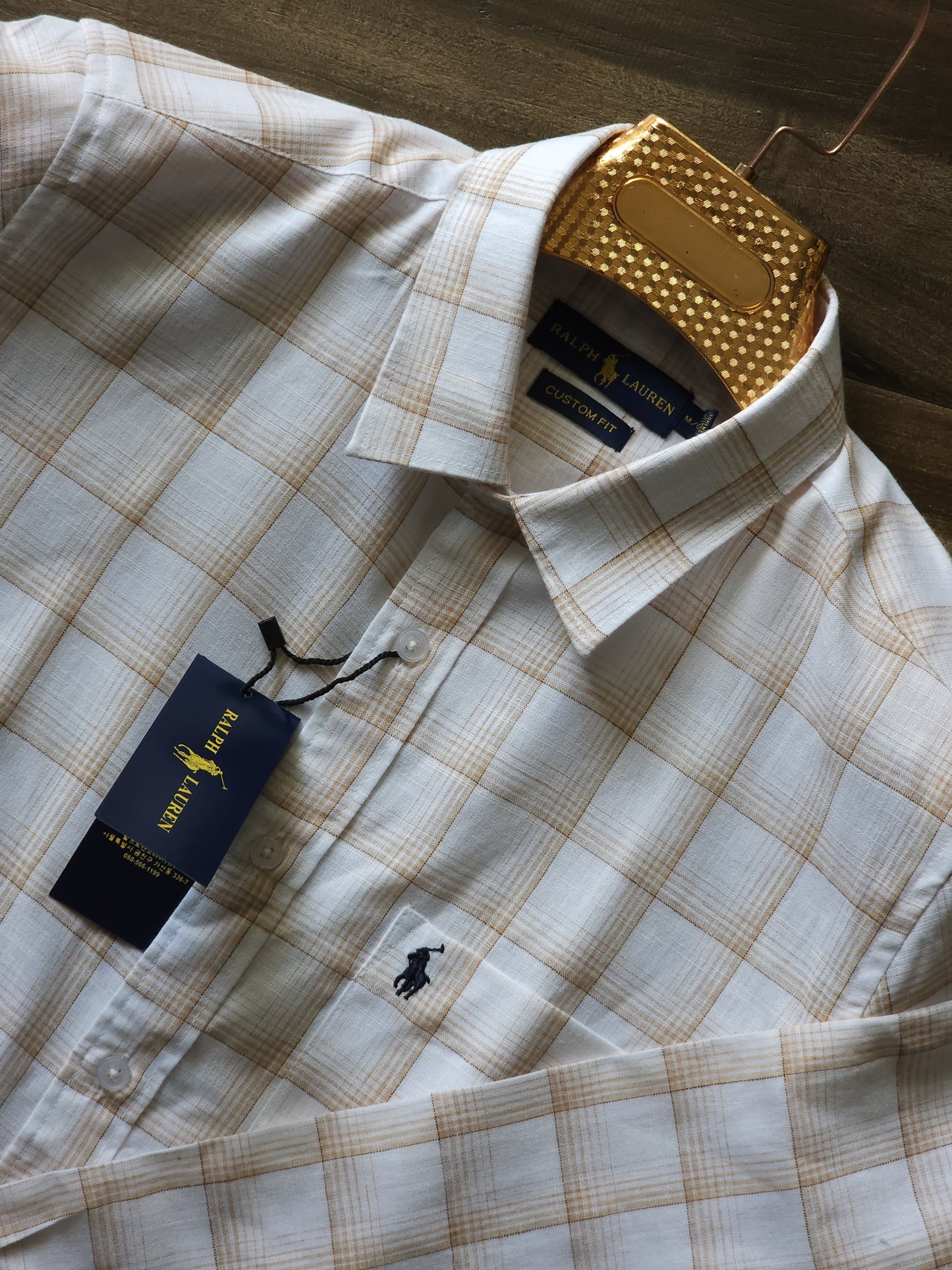 RALPH LAUREN CGACKS SHIRT -48PCS SET