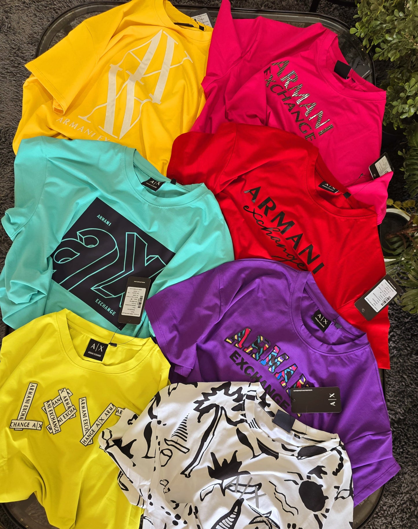 WOMENS ARAMANI EX.OVERSIZE TSHIRT-66PCS