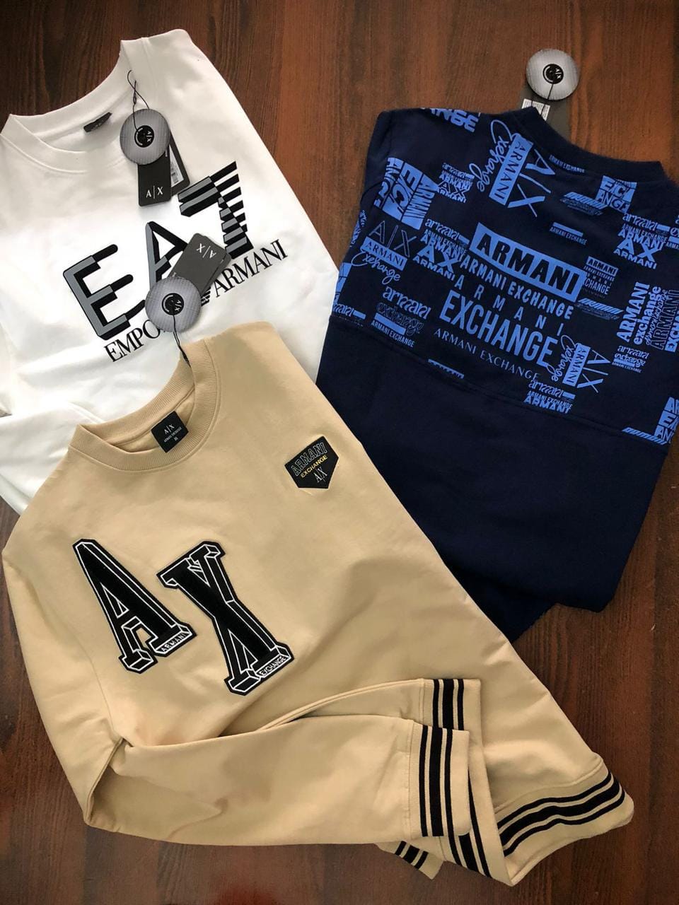 MENS Armani Exchange & E7 sweat shirts-73 PCS SET