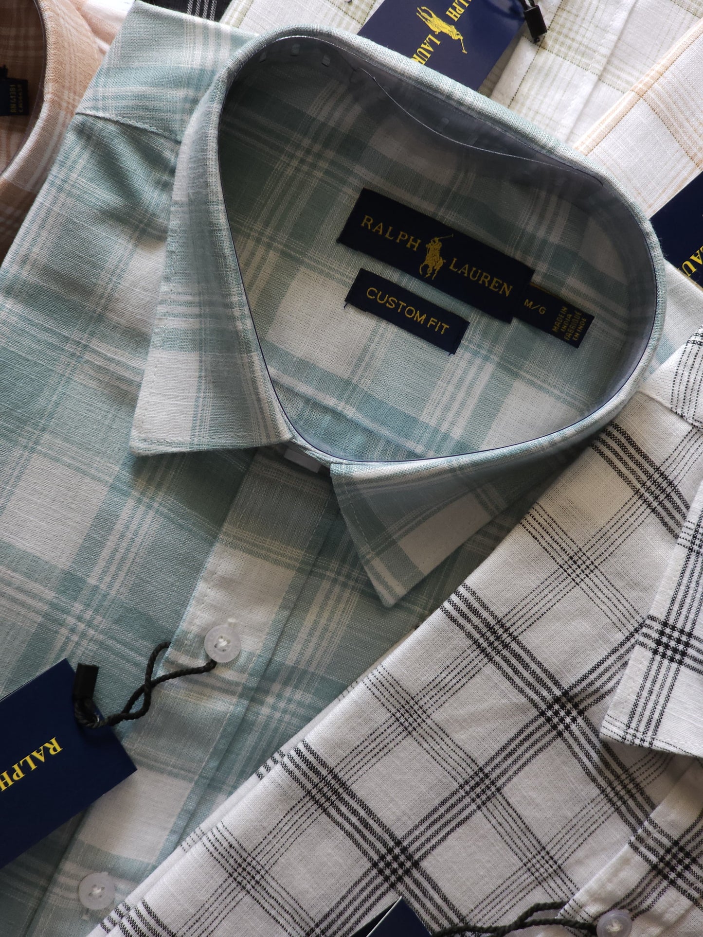 RALPH LAUREN CGACKS SHIRT -48PCS SET
