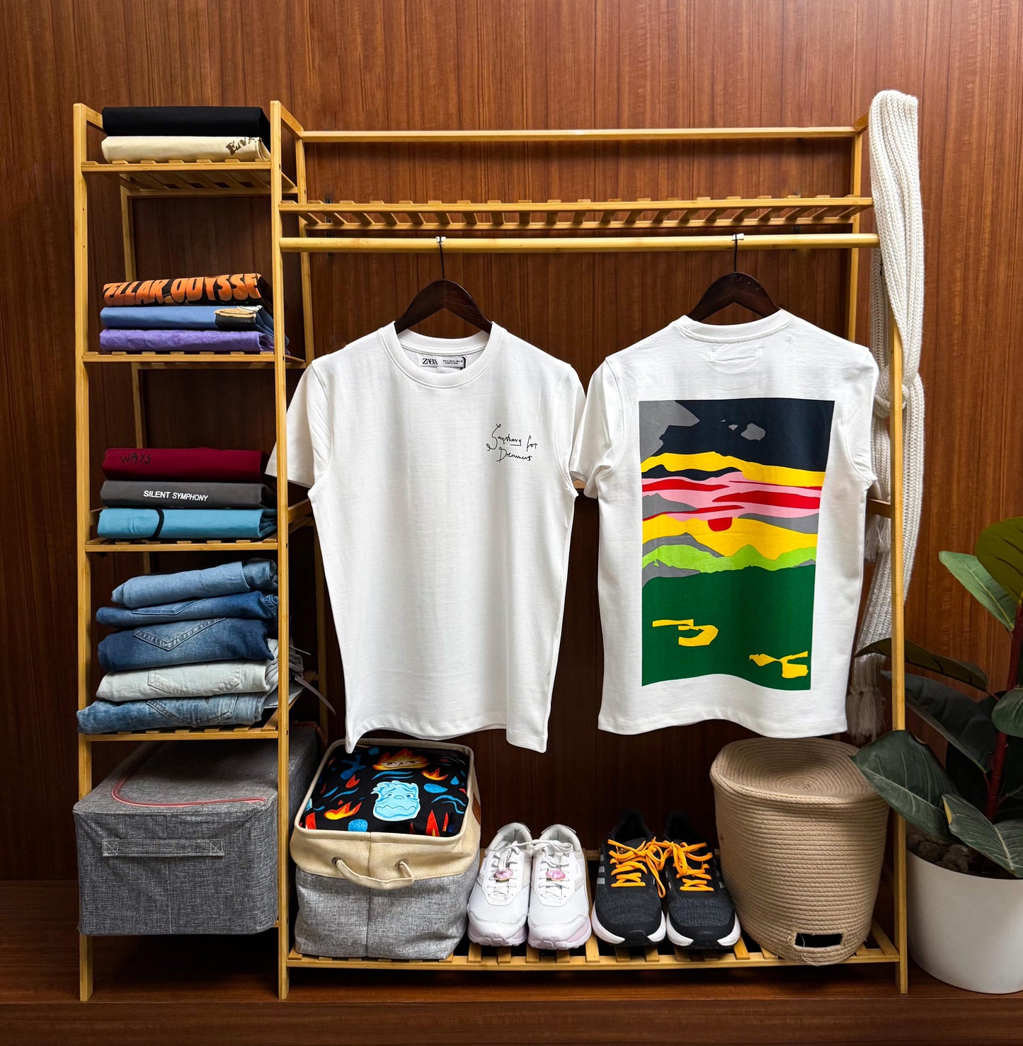 ZARAMAN CREW NACK PRIMIUM TSHIRT-84PCS