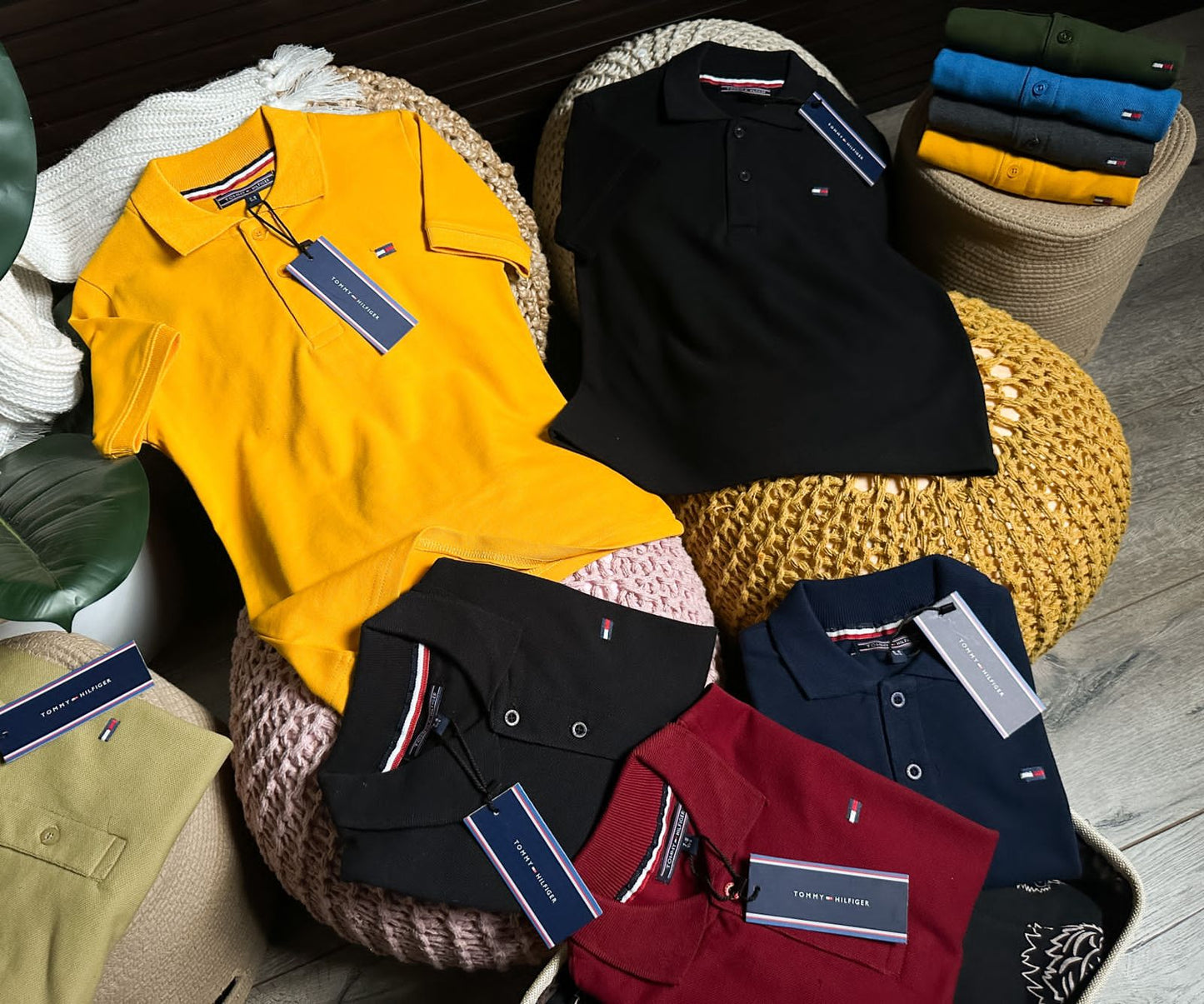 TOMMY BOYS POLO TEES-92PCS