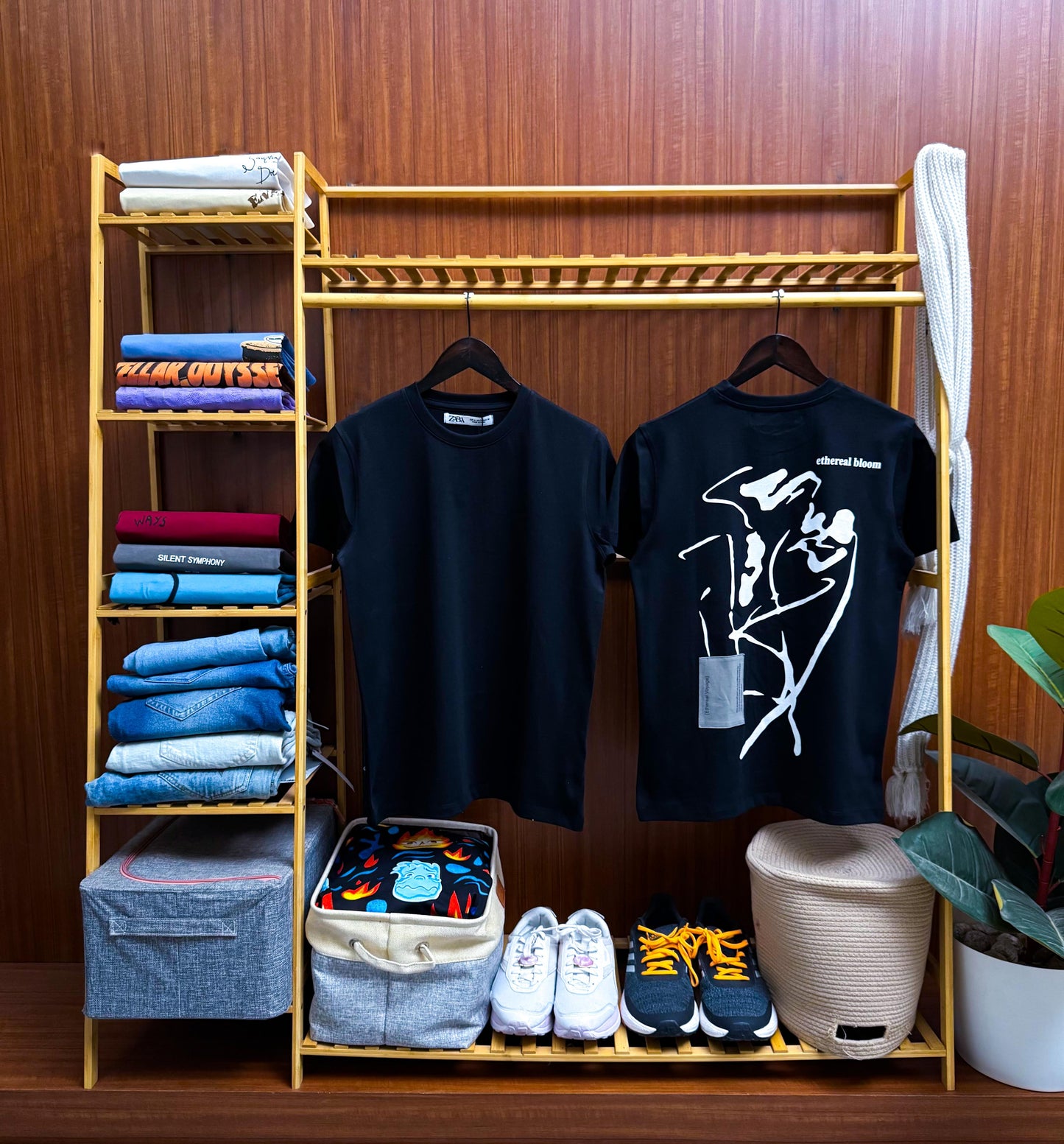 ZARAMAN CREW NACK PRIMIUM TSHIRT-84PCS