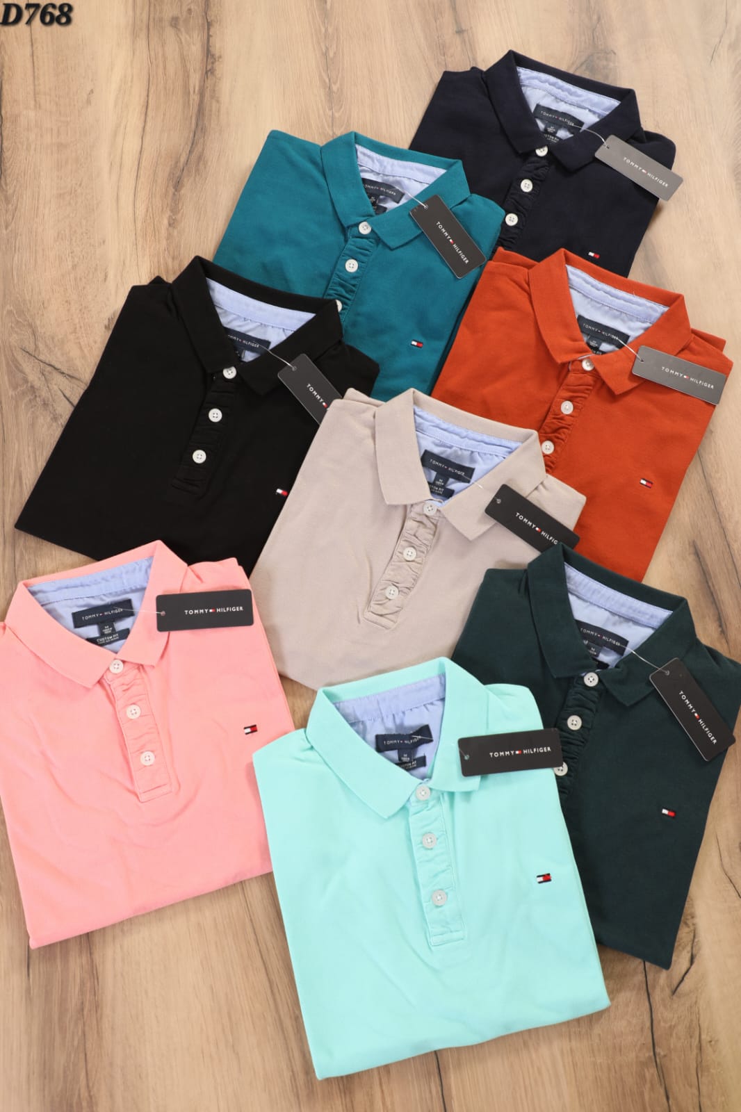 TOMMY BOYS POLO TEES-92PCS