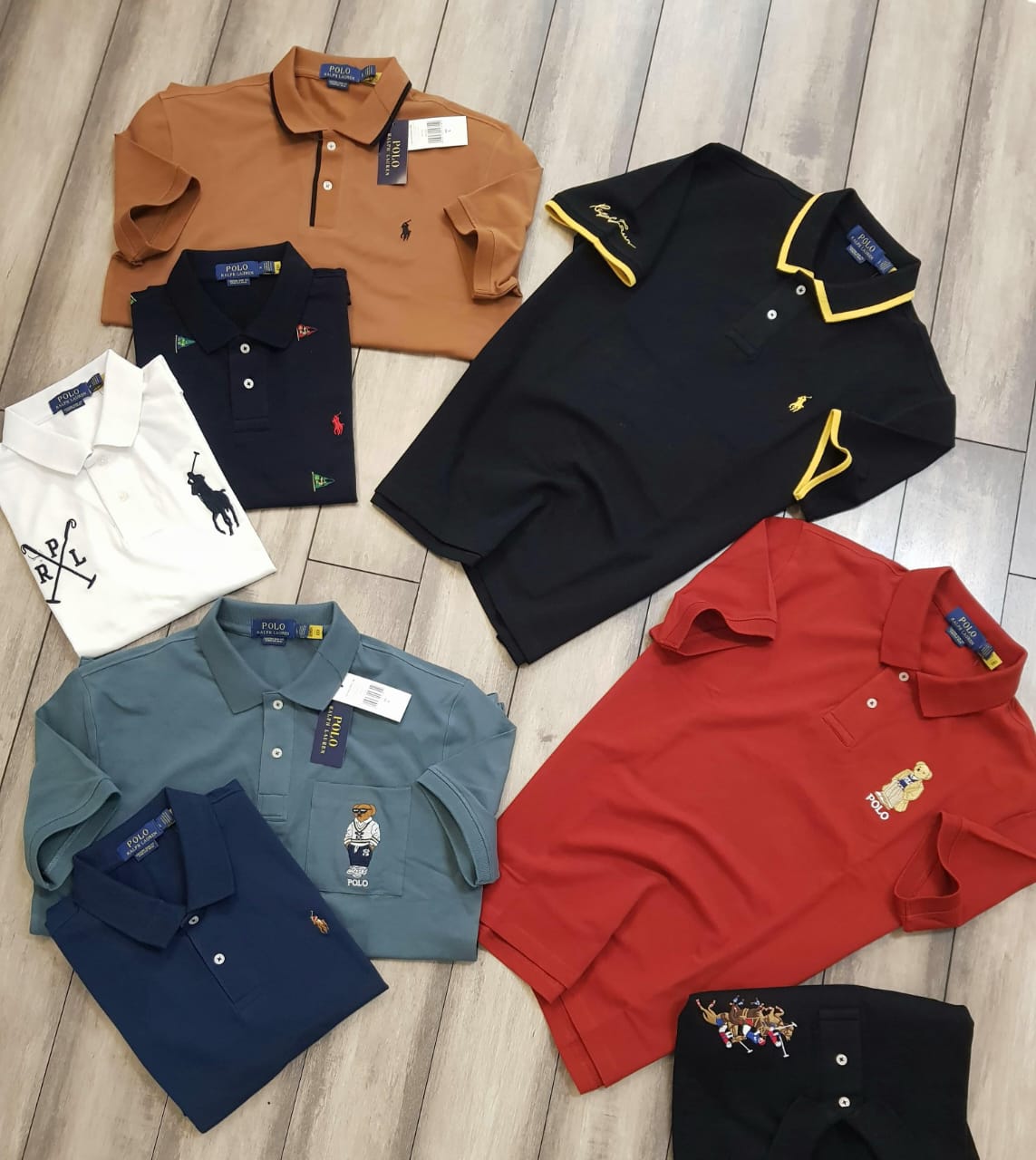 R.L.POLO BIG PONY TSHIRT-68PCS
