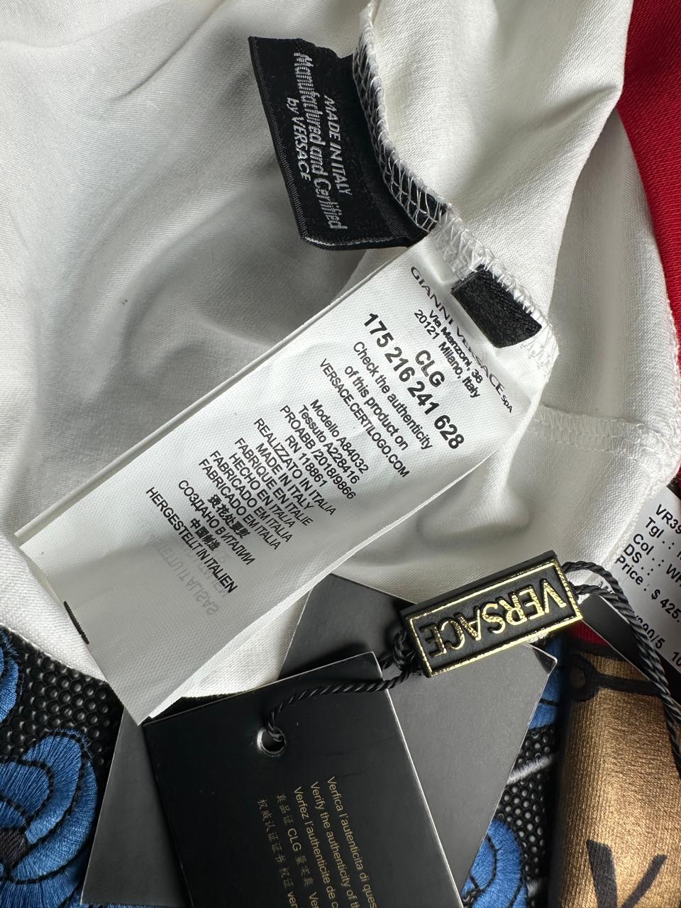 VERSACE ROUND NACK TSHIRT PRIMIUM QUALITY -50PCS