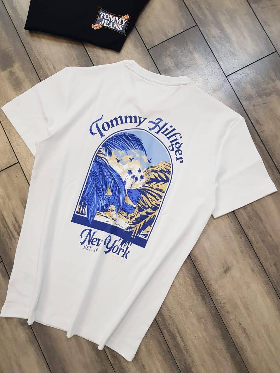 MENS TOMMY HILFIGURE ROUND NACK TSHIRT -68PCS SET