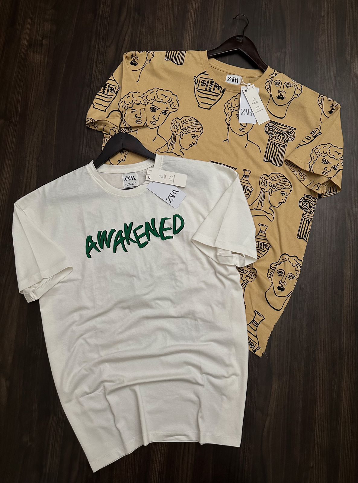 ZARAMAN ROUND NACK TSHIRT -50PCS