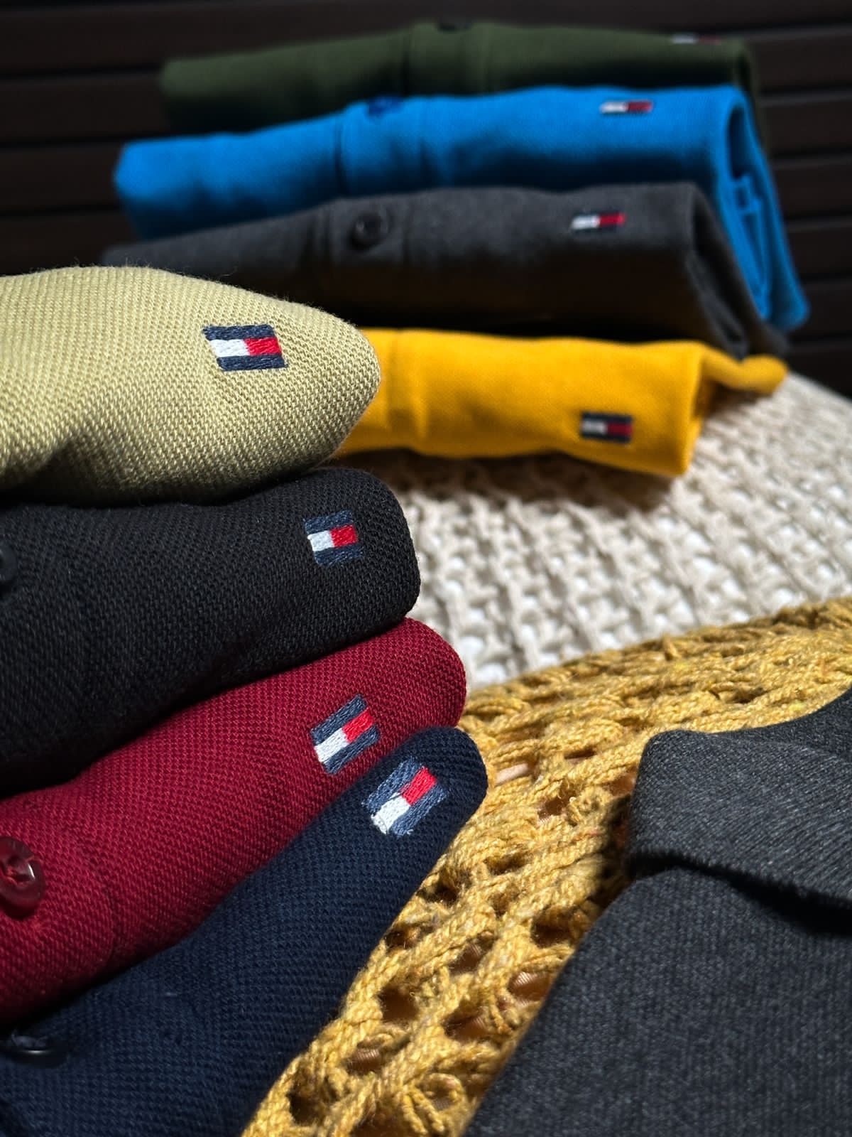 TOMMY BOYS POLO TEES-92PCS