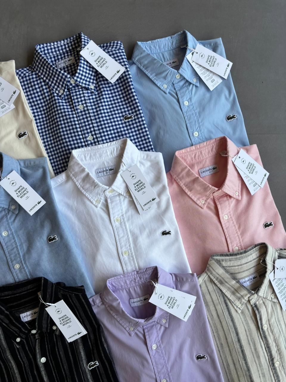 MENS LACOSTE SHIRT -80PCS