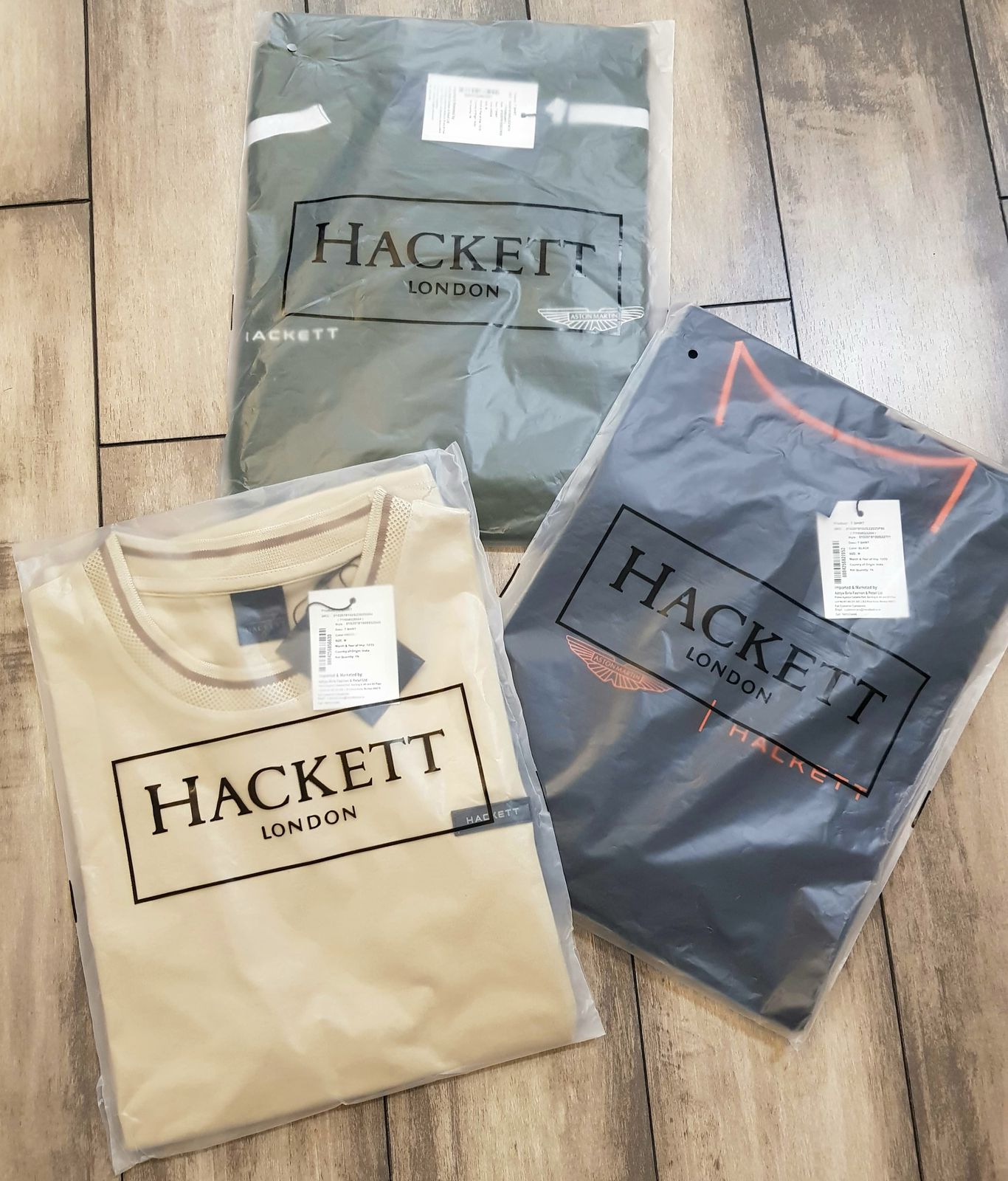 HACKEET ASTRON MARTIN ROUND NACK TSHIRT-72 PCS