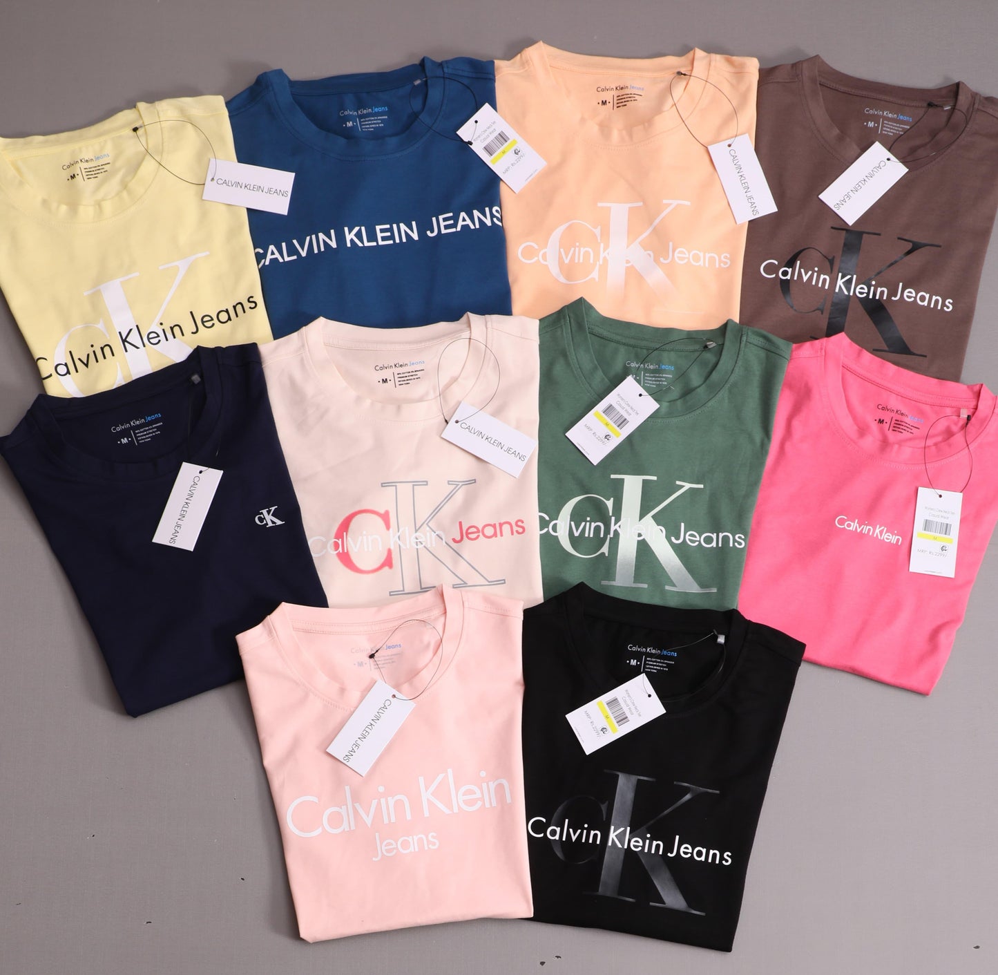 WOMENS WEAR CK LAYCRA TSHIRT -46PCS