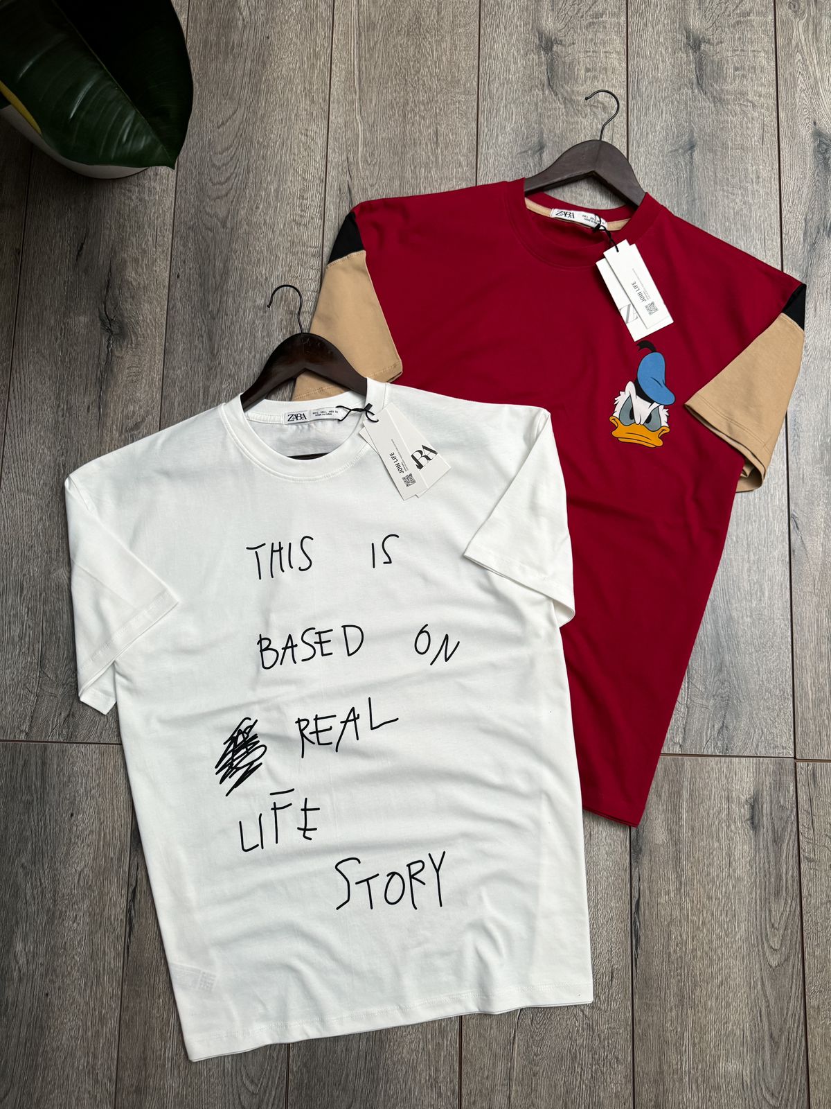 ZARAMAN ROUND NACK TSHIRT -50PCS